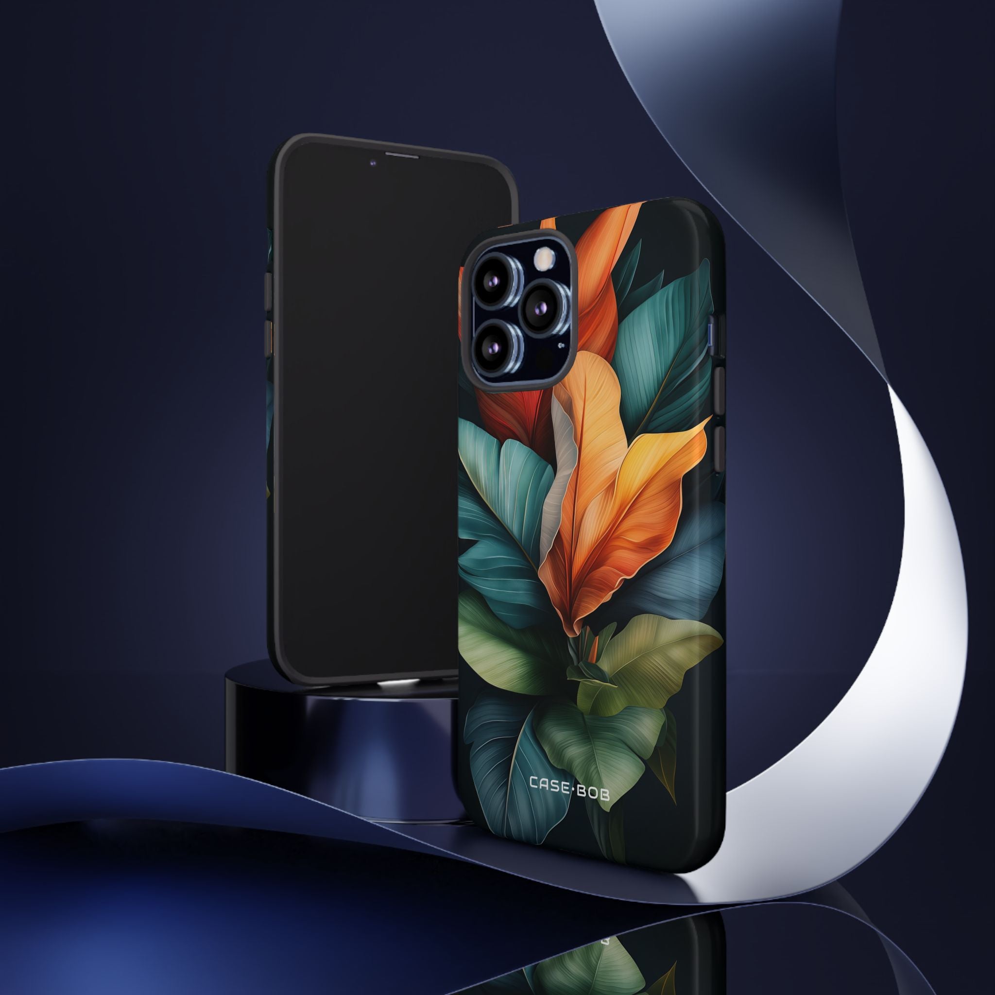 Tropical Leafburst iPhone 13 Pro Max Case - Tough