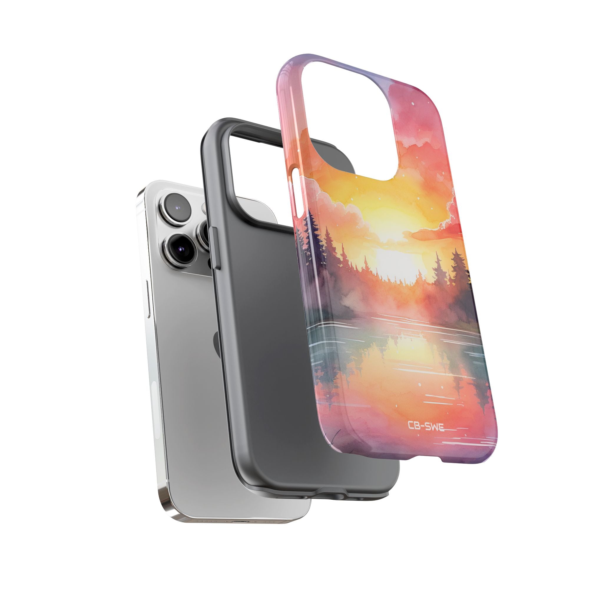 Sunset Reflections Glow - iPhone Case