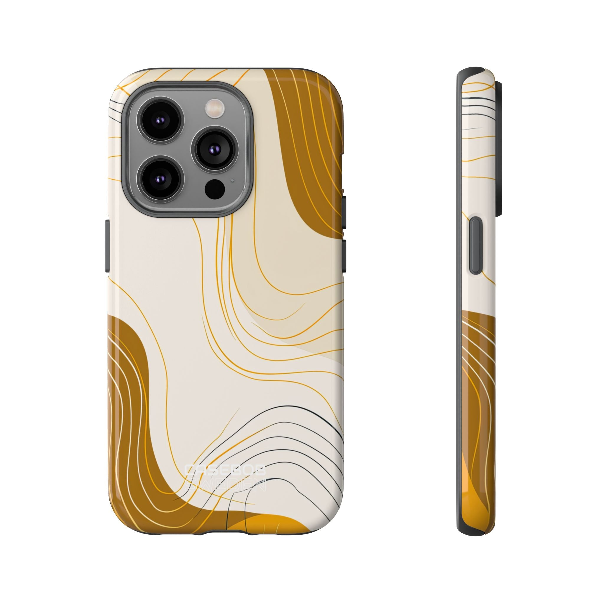 Linee Dorate Fluide iPhone 14 - Tough