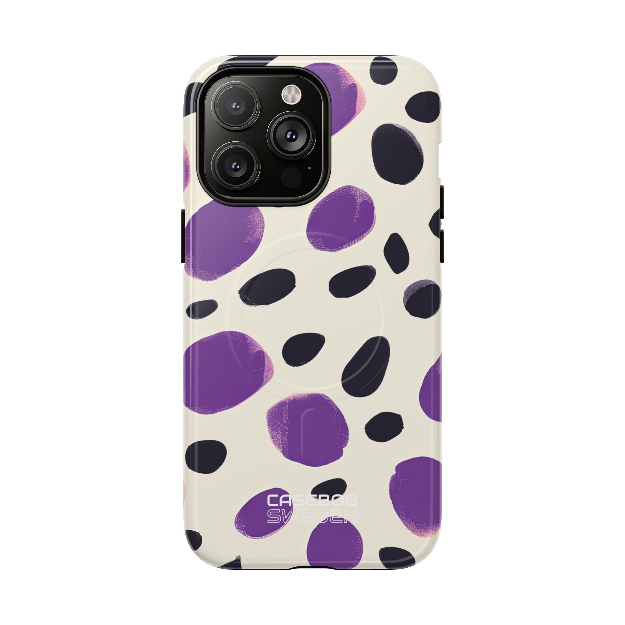 Purple Pebble Dance iPhone 14 - Tough+
