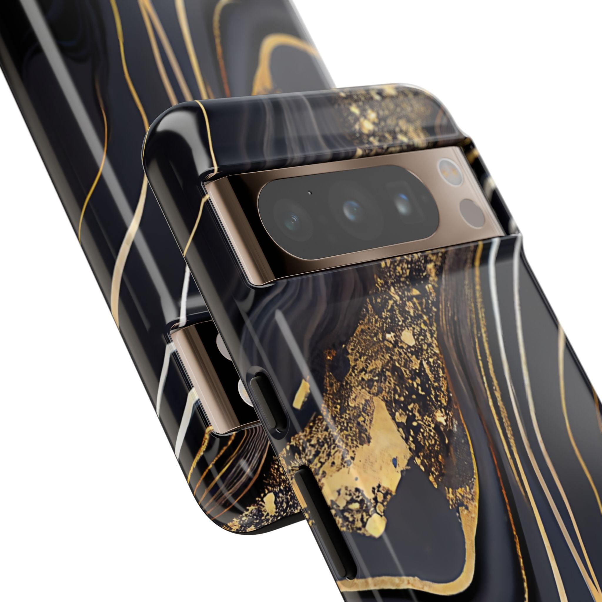 Elegant Gold Streams - Google Pixel Case