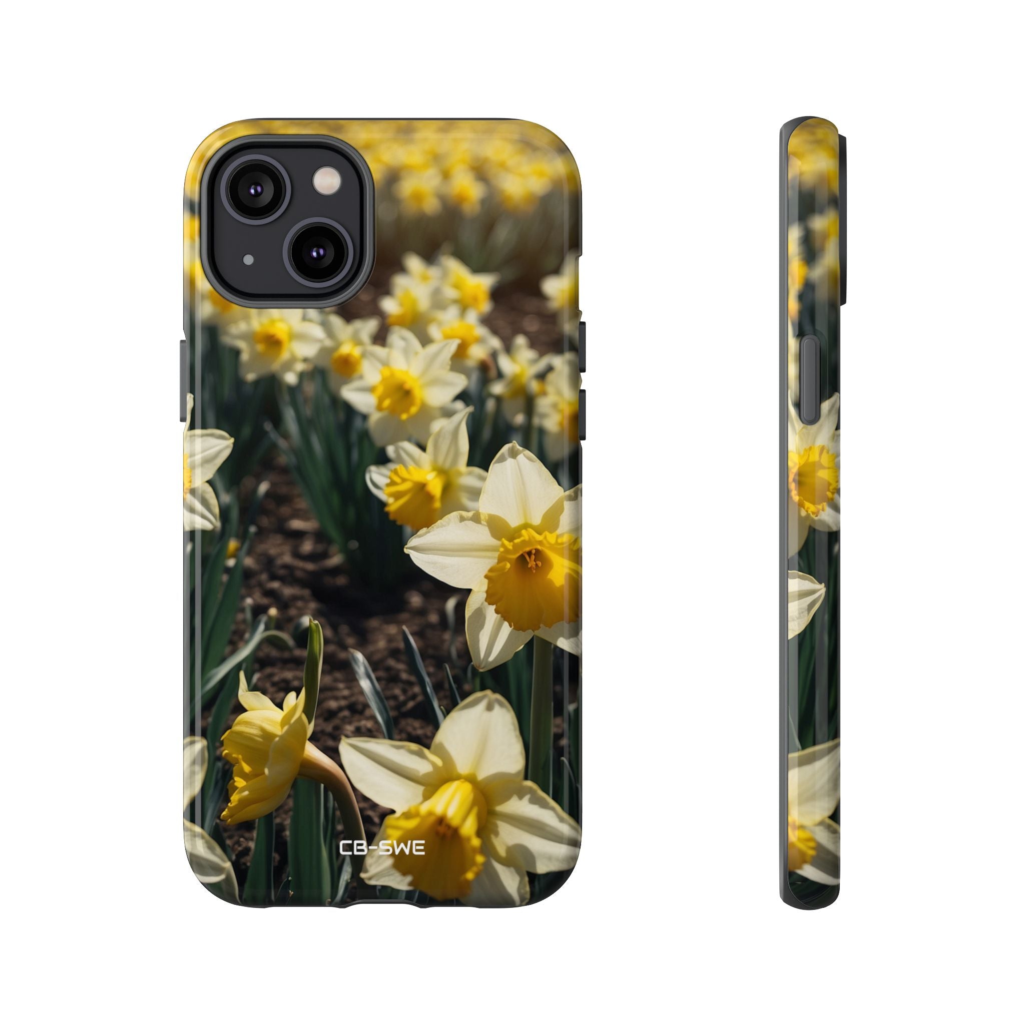 Golden Daffodils Bloom - iPhone Case