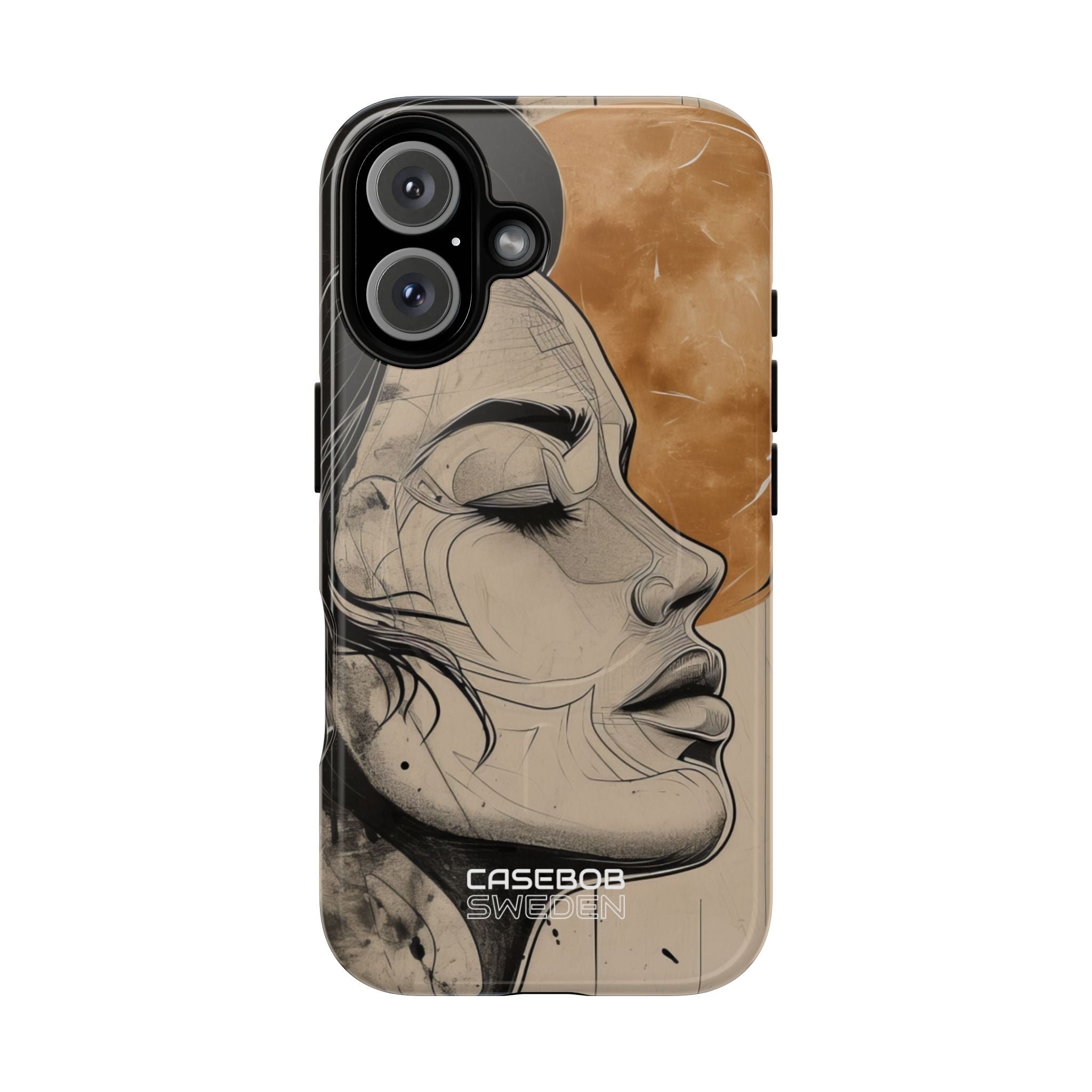 Moonlit Face Flow iPhone 16 - Tough+