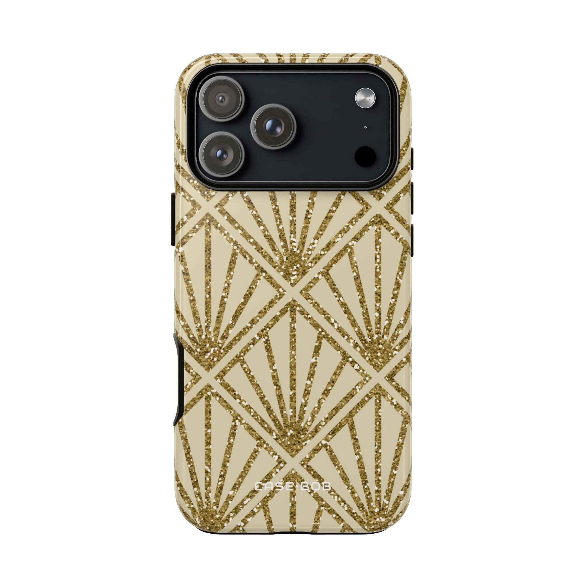 Gold Diamond Radiance iPhone 17 Pro Max Case - Tough