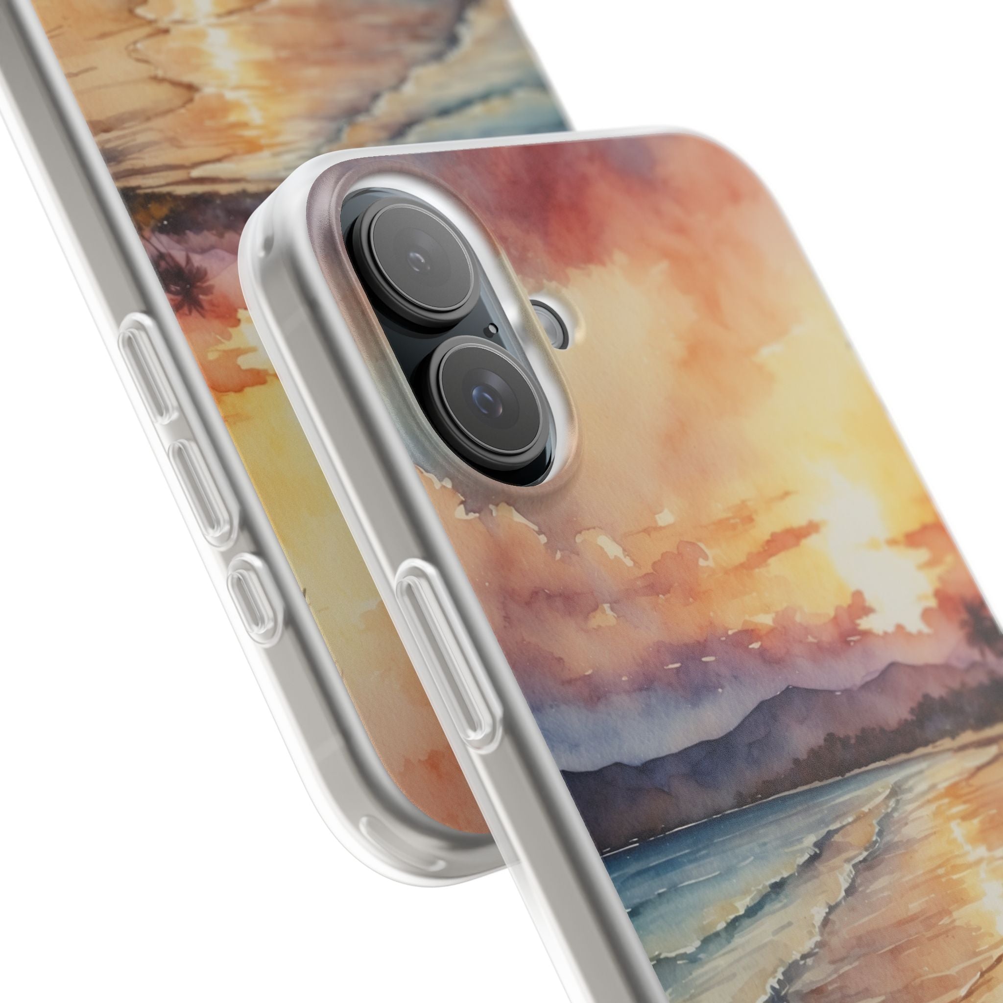 Sunset Reflection iPhone 16 Plus Case - Soft