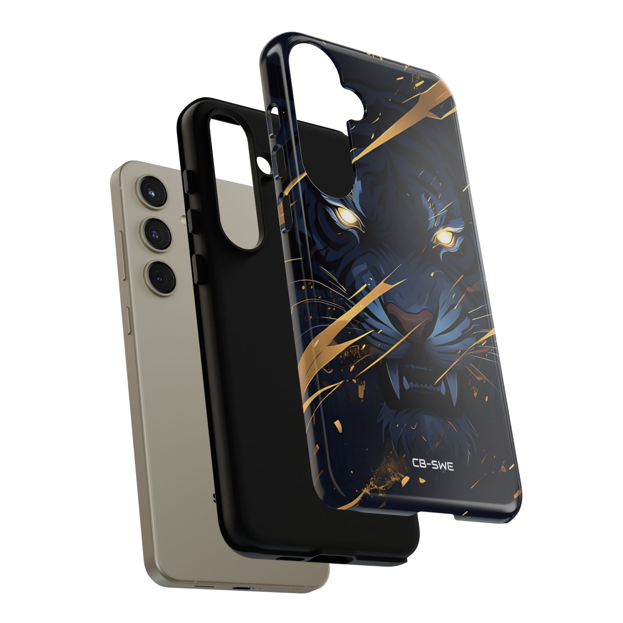 Tiger's Glowing Gaze - Samsung Case