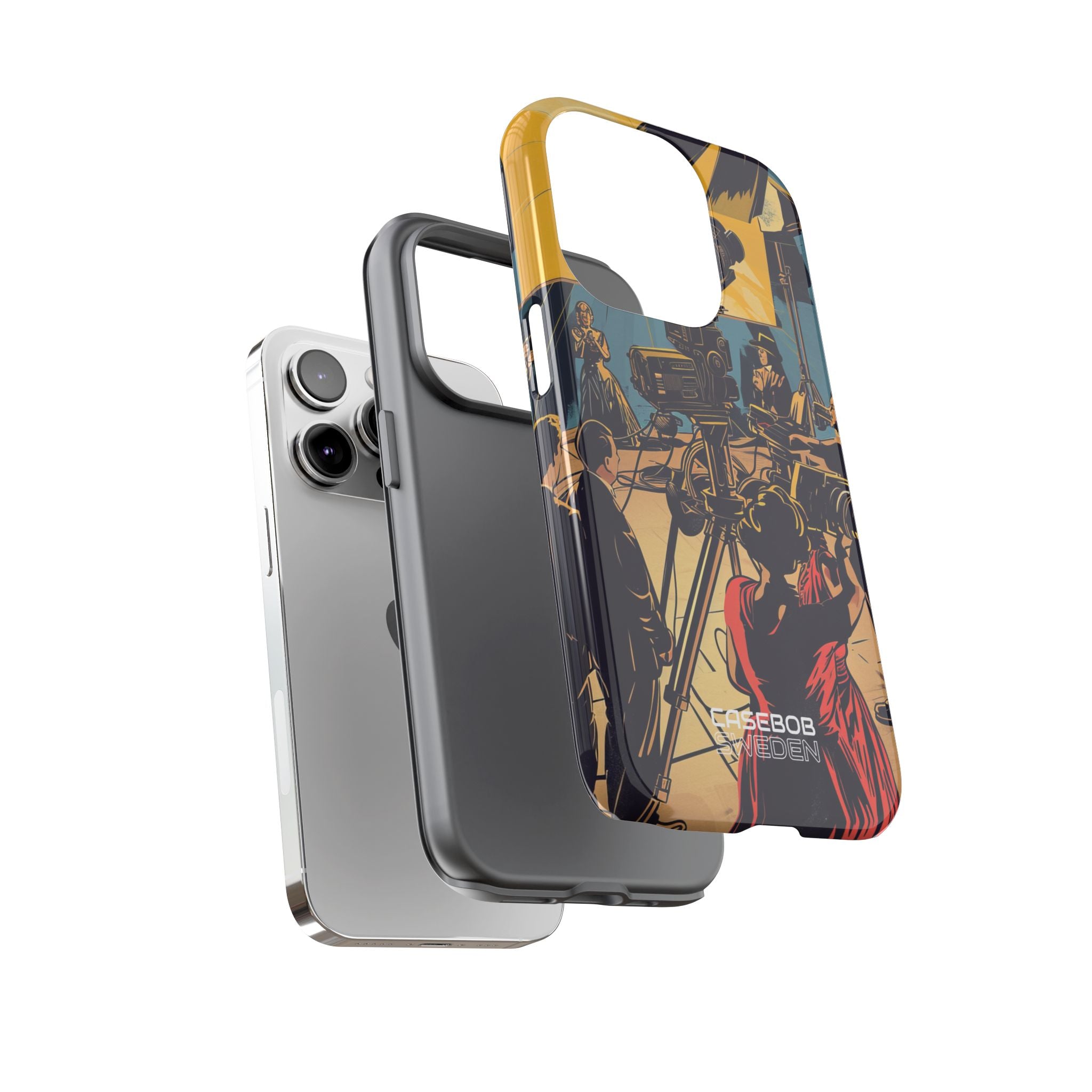 Set cinematografico vintage iPhone 14 - Tough