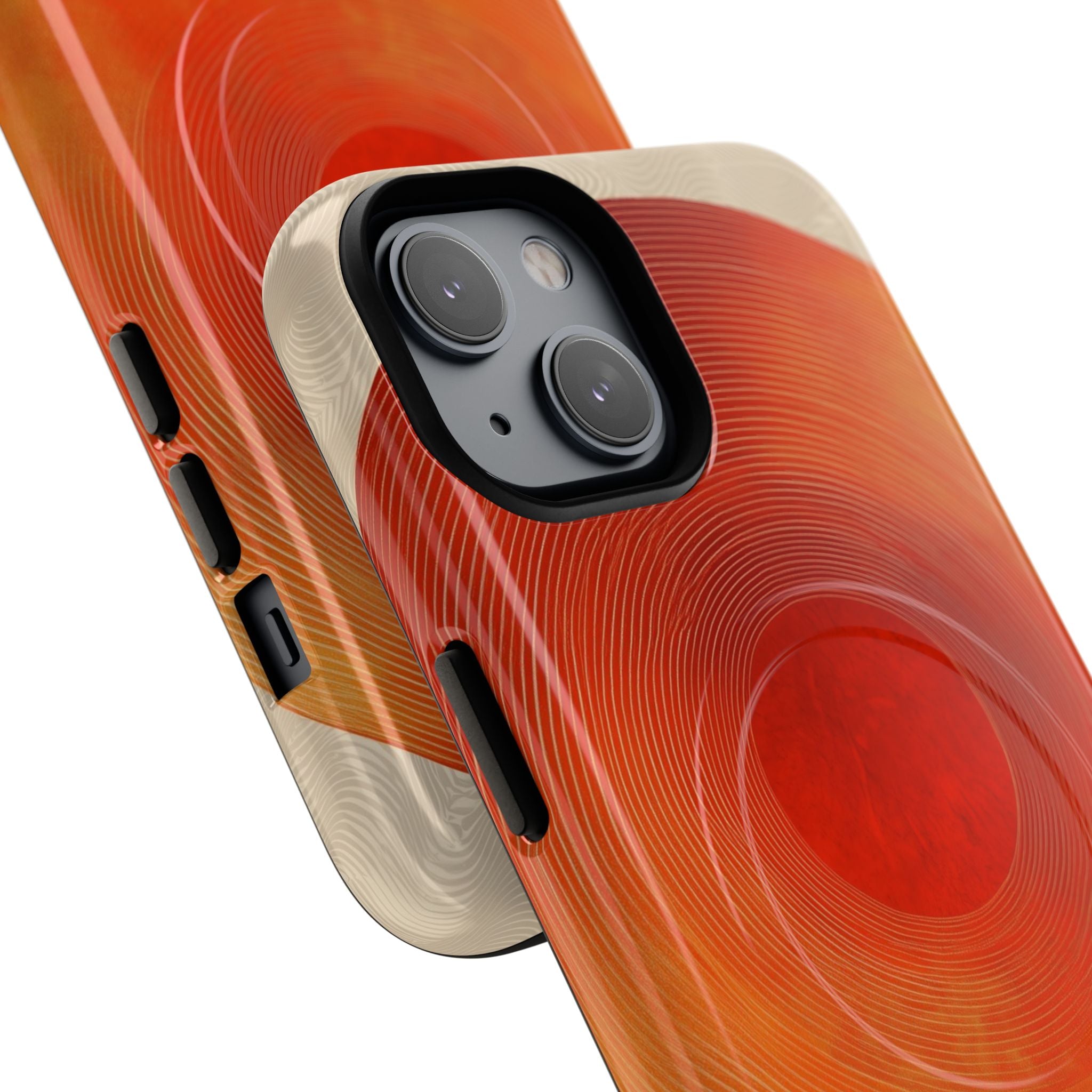Sunburst Swirl iPhone 14 Case - Tough+