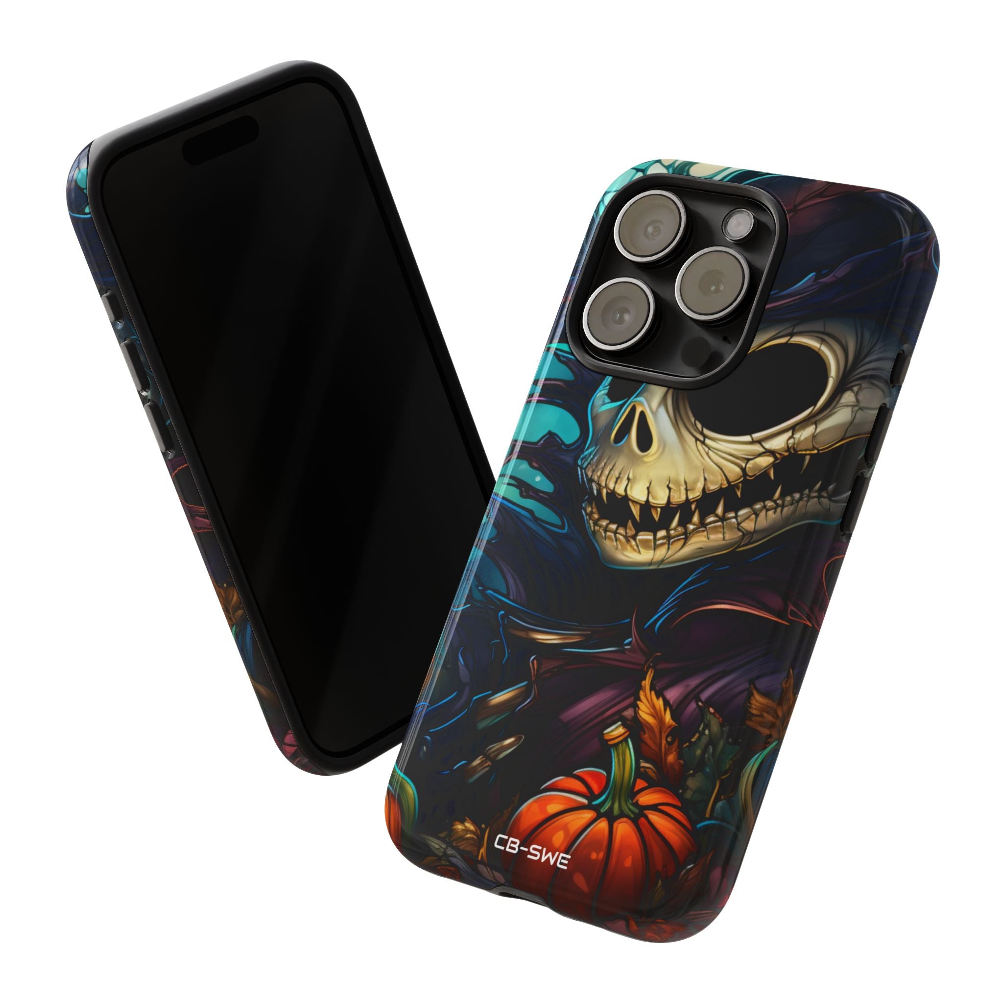 Skull Grins Brightly - iPhone Case
