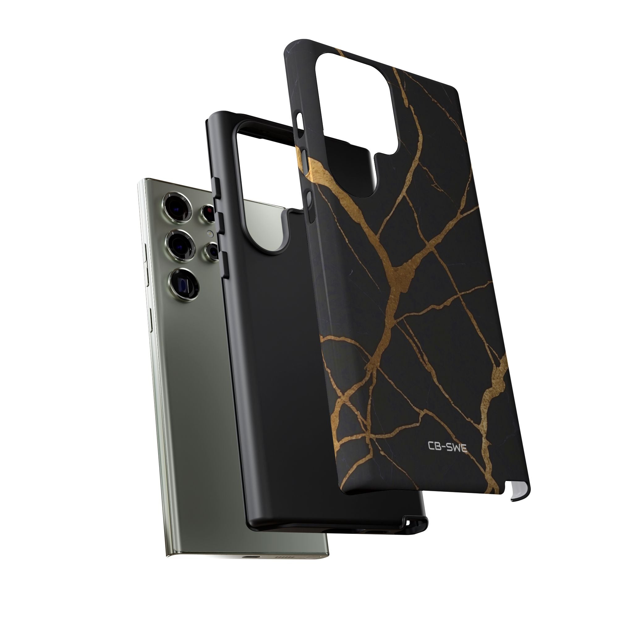 Golden Veins Twist - Samsung Case