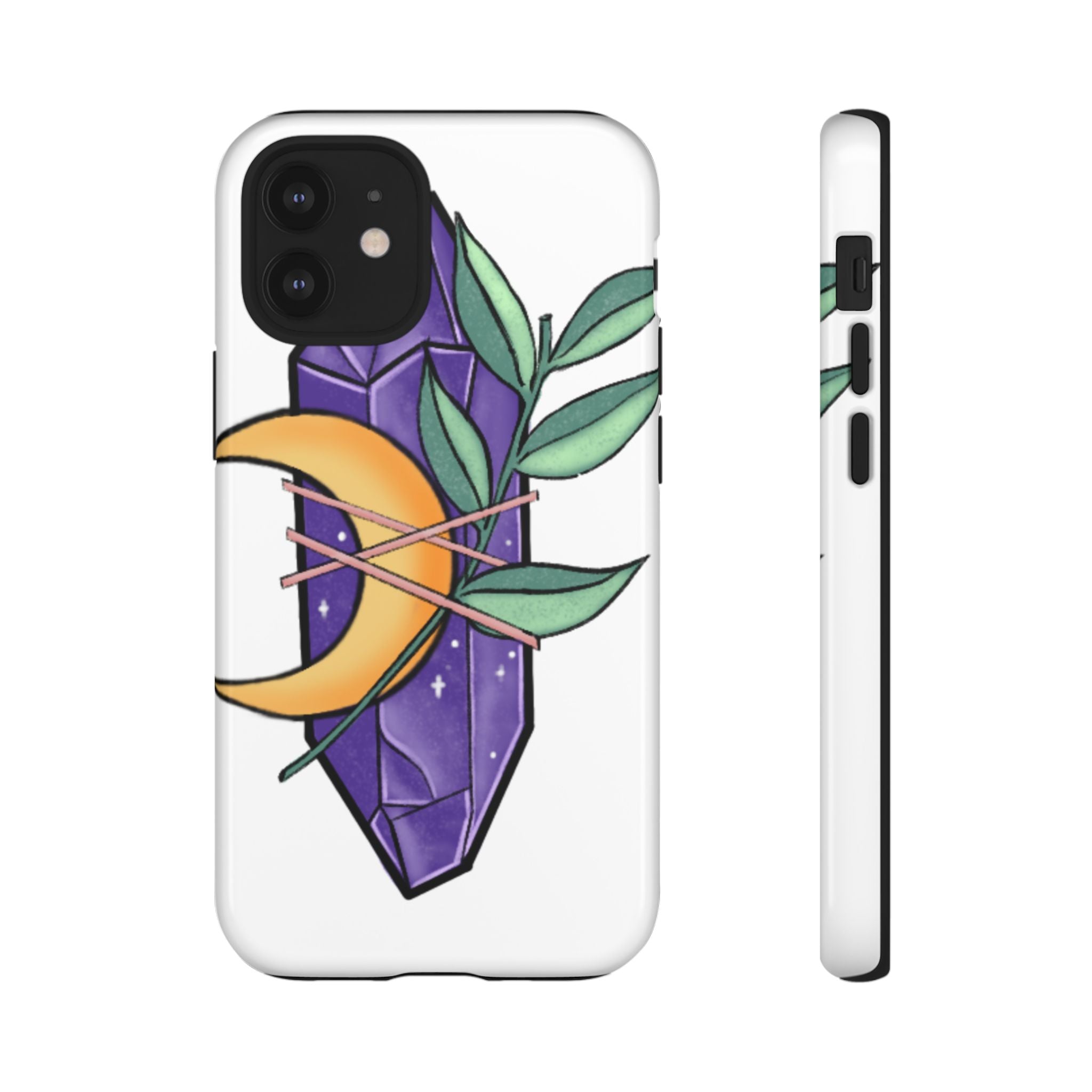 Mystical Moon Crystal - iPhone Case
