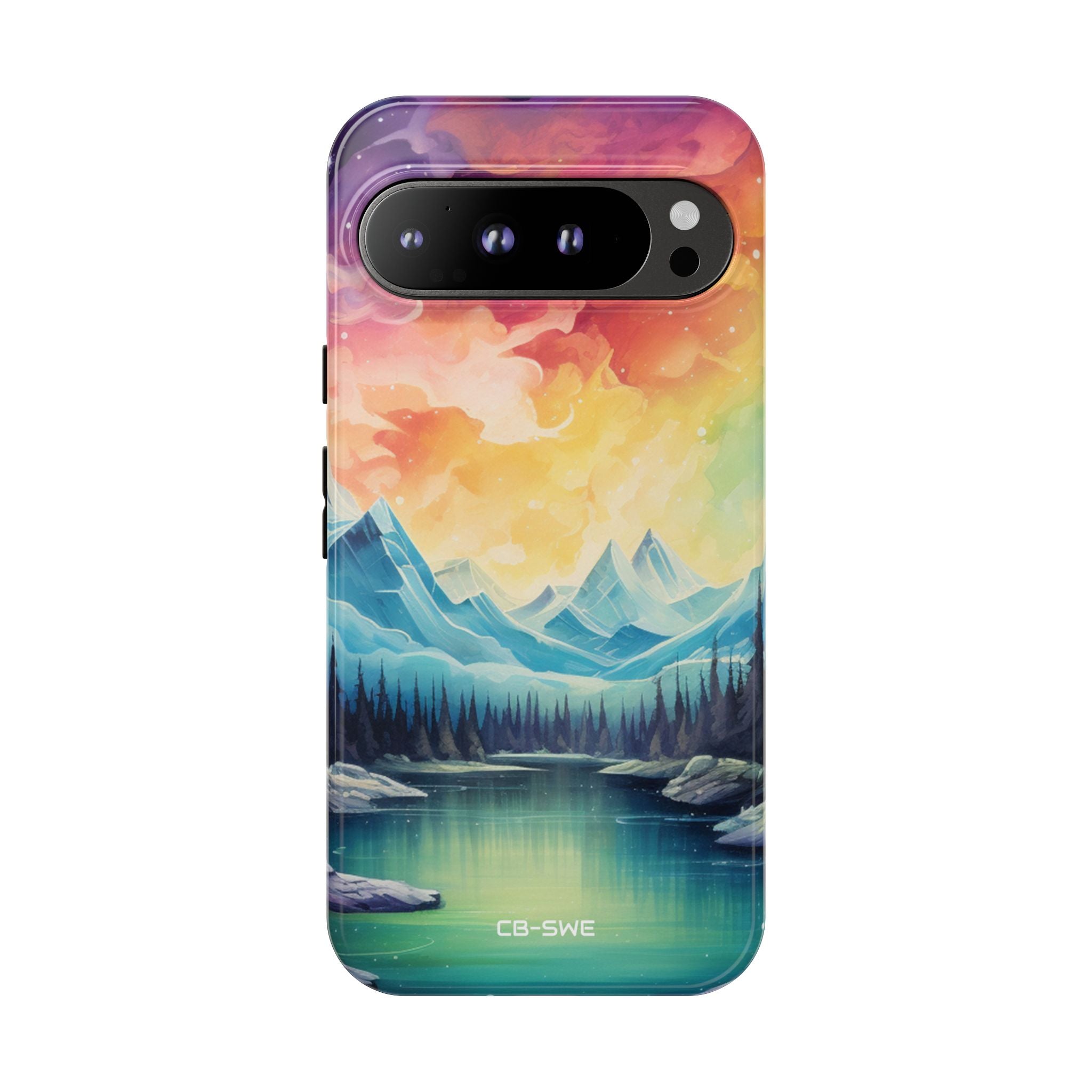 Mystical Mountain Sunset - Google Pixel Case