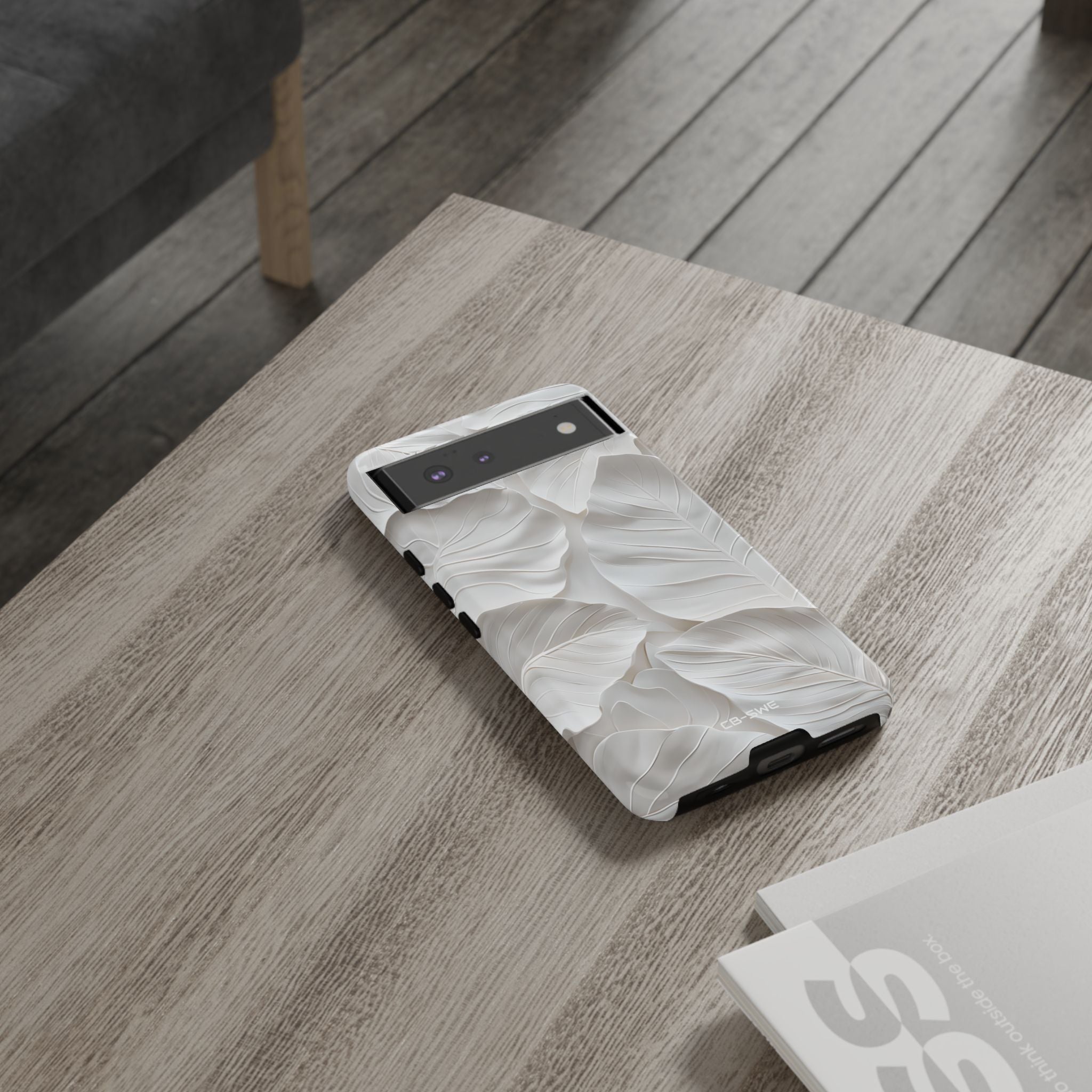 Elegant Leaf Relief - Google Pixel Case