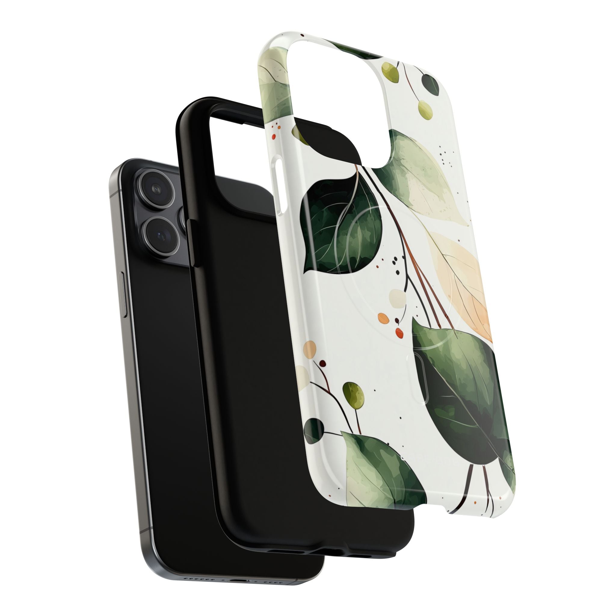 Greenberry Branch iPhone 15 Pro Max Case - Tough+