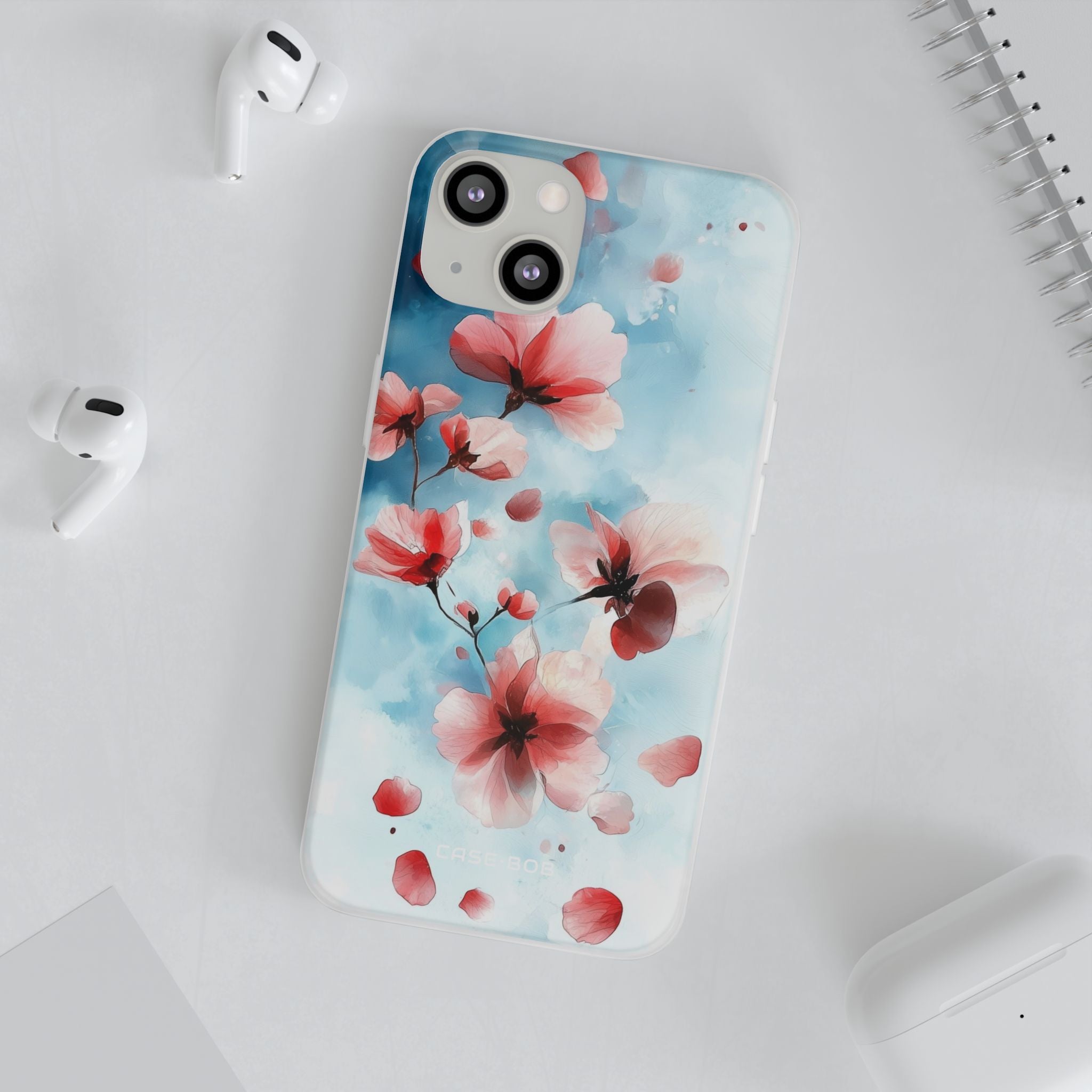 Pink Blossom Drift iPhone 13 - Soft