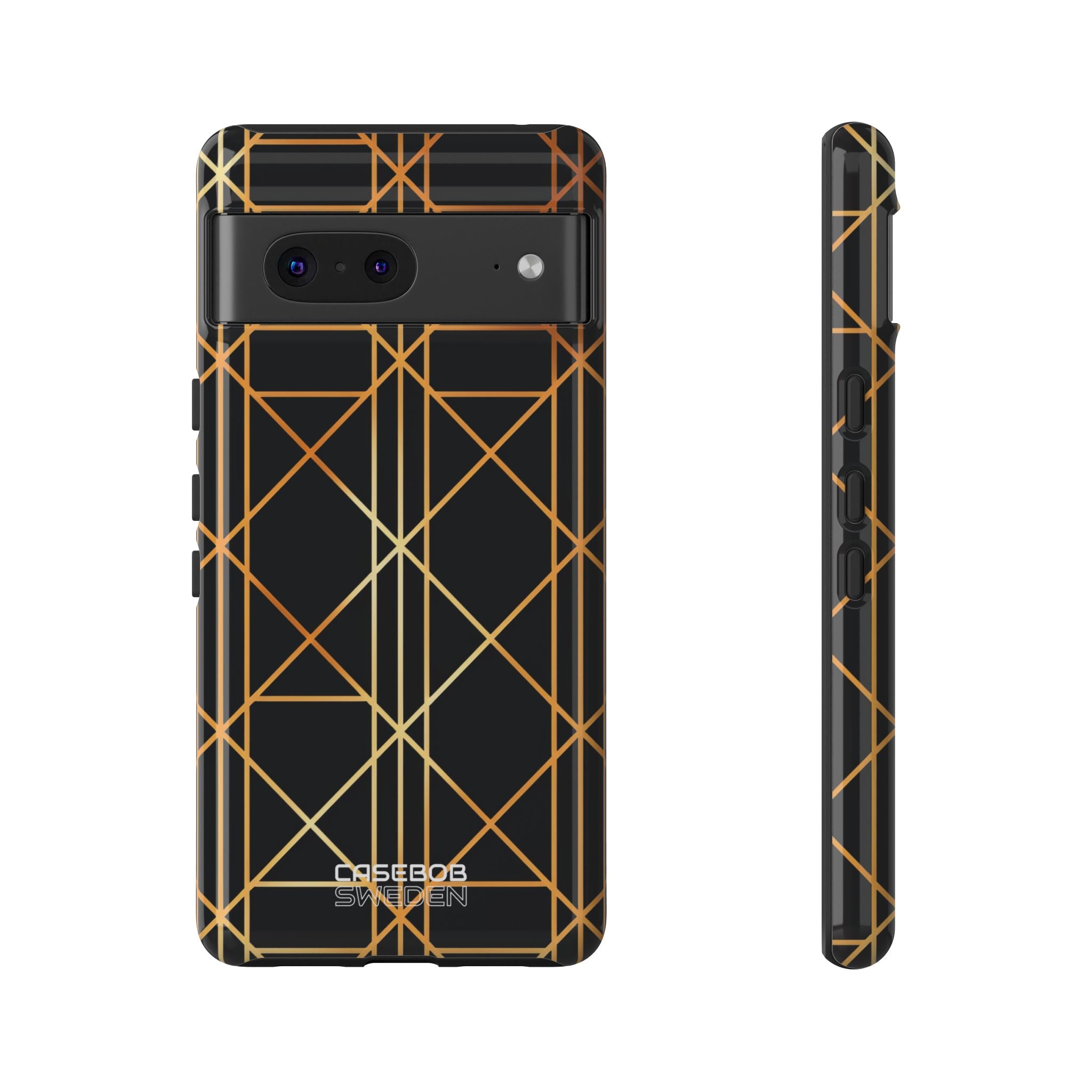 Eleganza Geometrica Dorata Google Pixel 7 - Tough