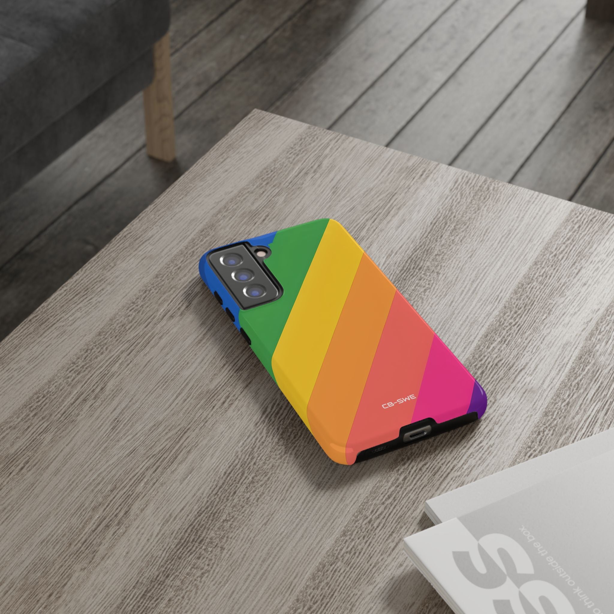 Vibrant Geometric Spectrum - Samsung Case