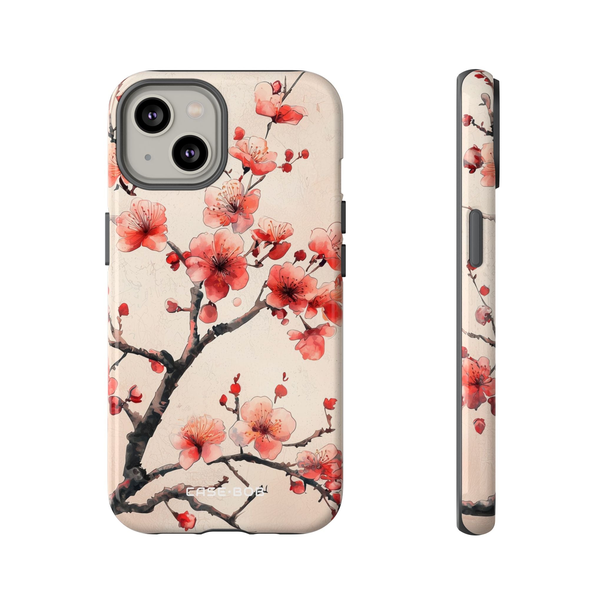Blossom Shadow iPhone 14 Case - Tough