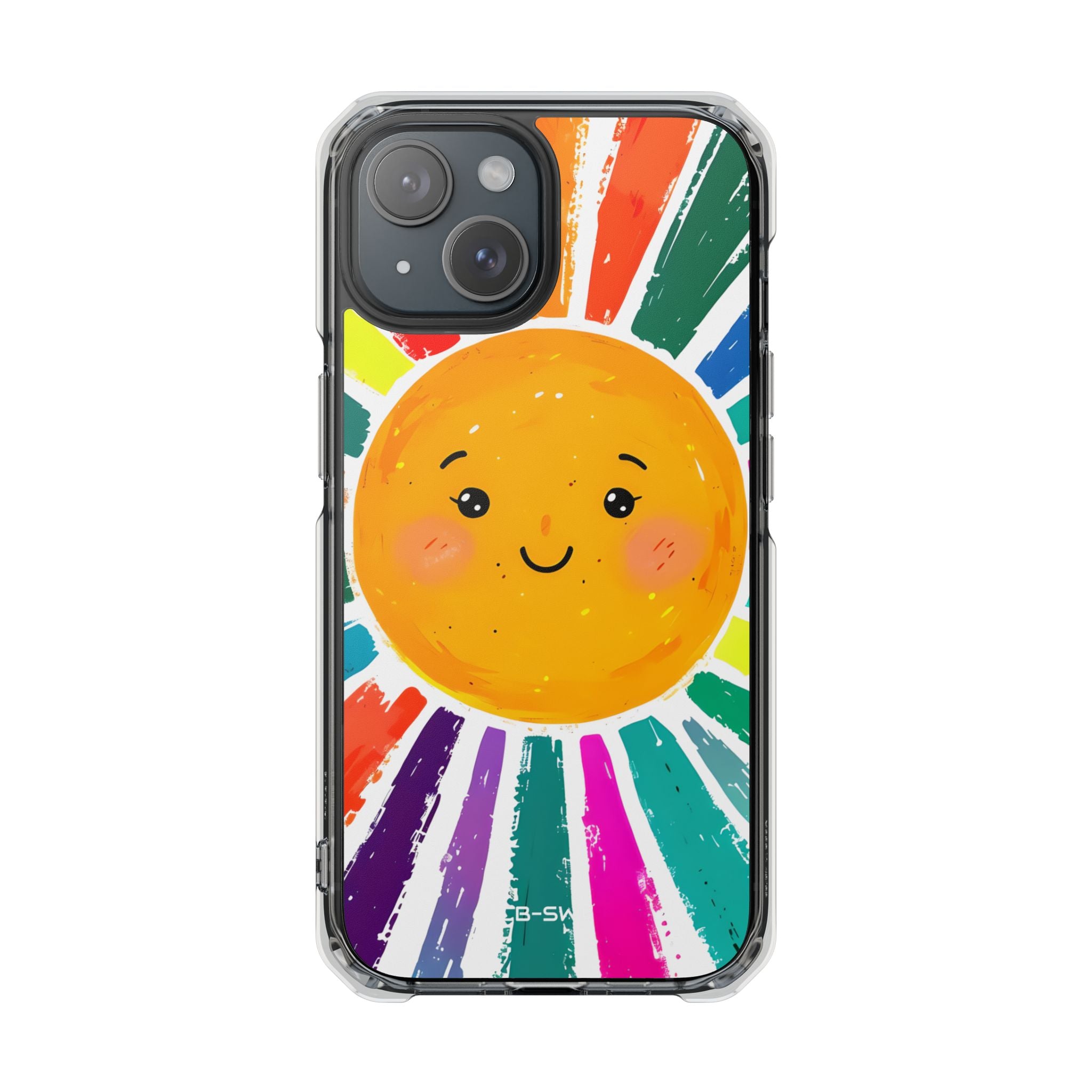 Radiant Smiling Sun iPhone Case - Impact