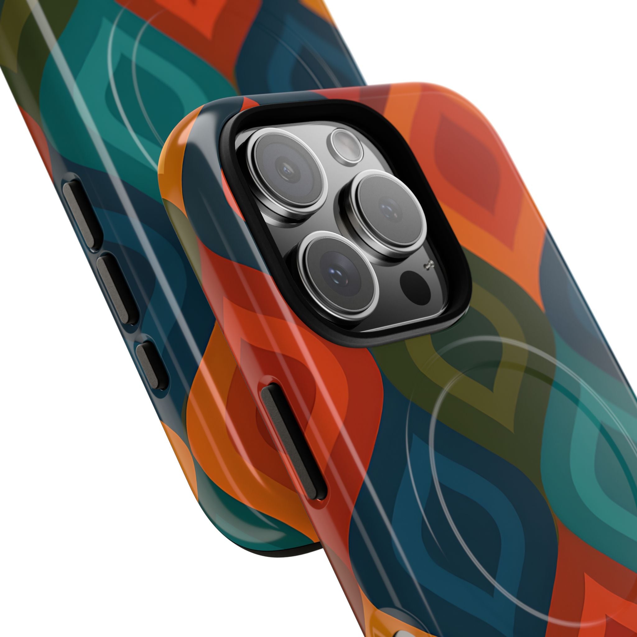 Vibrant Retro Diamond Mid Century iPhone 16 - Tough+