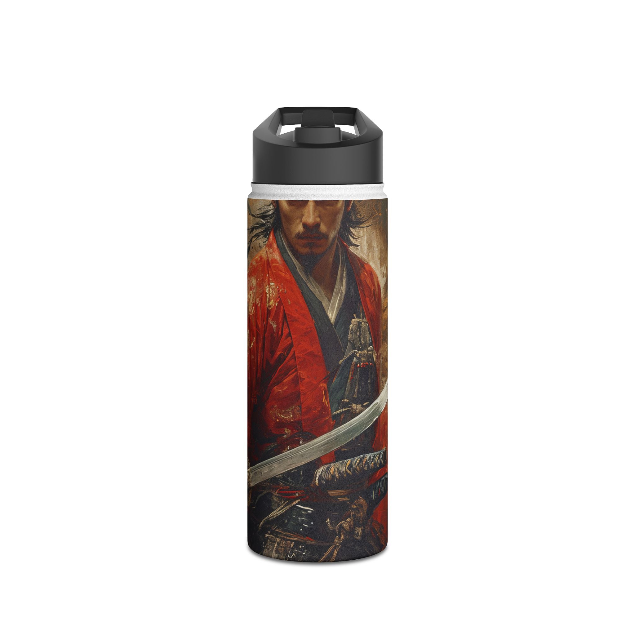Crimson Samurai - Stainless Steel Water Bottle