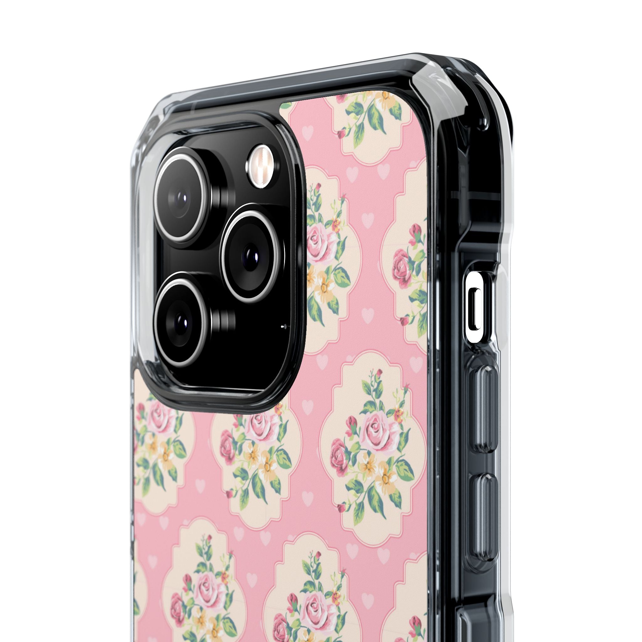 Vintage Floral Romance iPhone Case - Impact