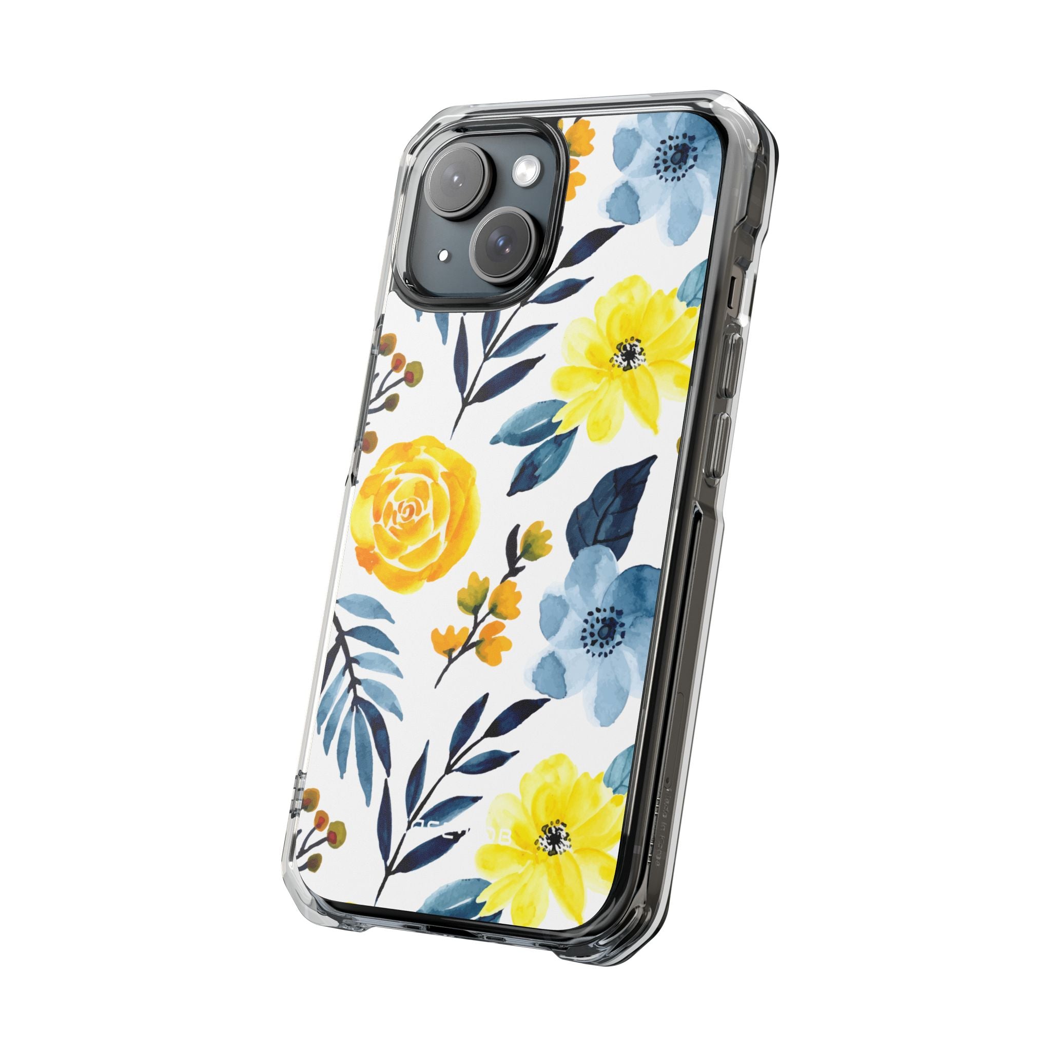 Yellow Blossom iPhone 15 Case - Impact