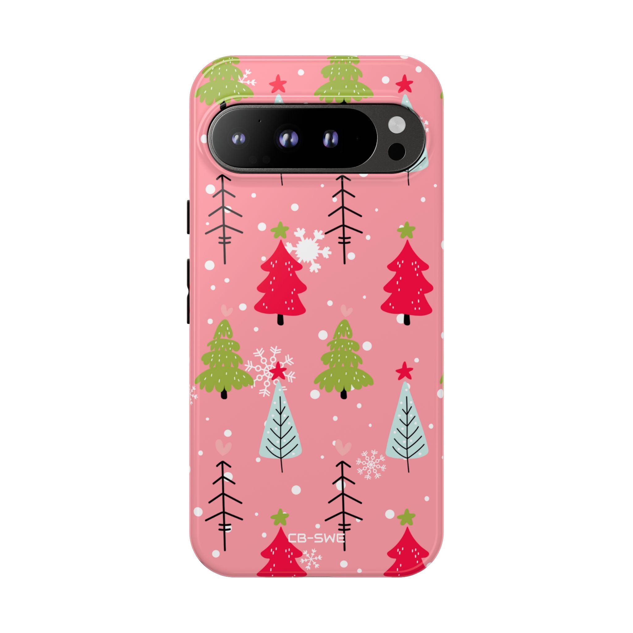 Snowflakes Dance Playfully - Google Pixel Case
