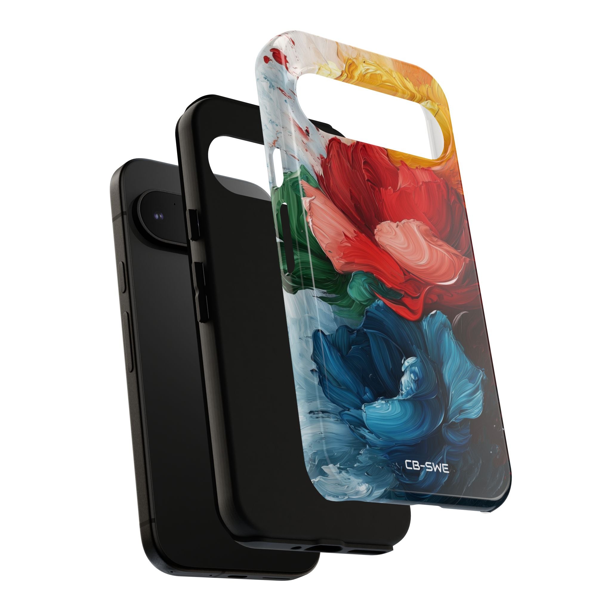 Vibrant Floral Dance - Google Pixel Case