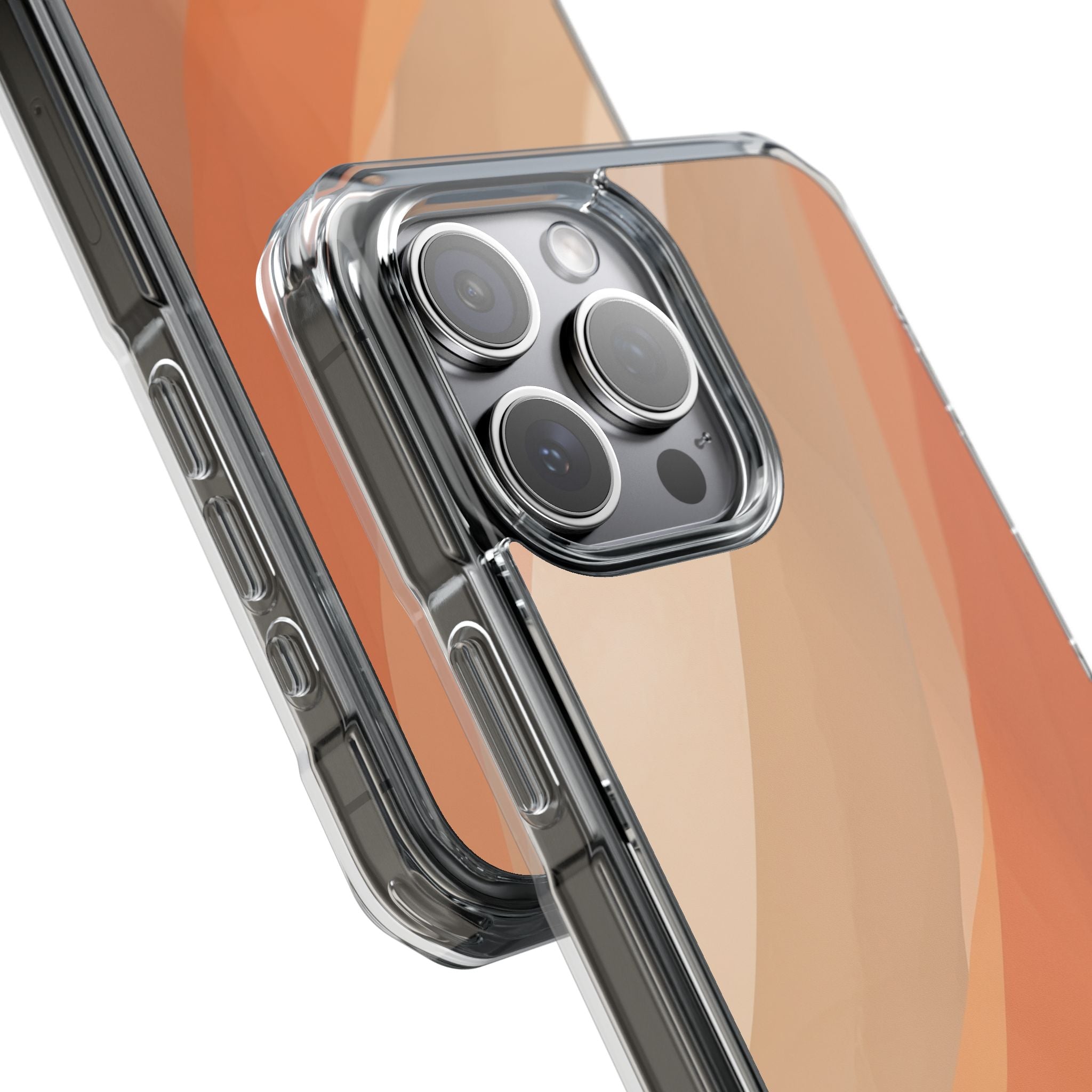 Soft Horizon Waves iPhone 15 - Impact Clear+