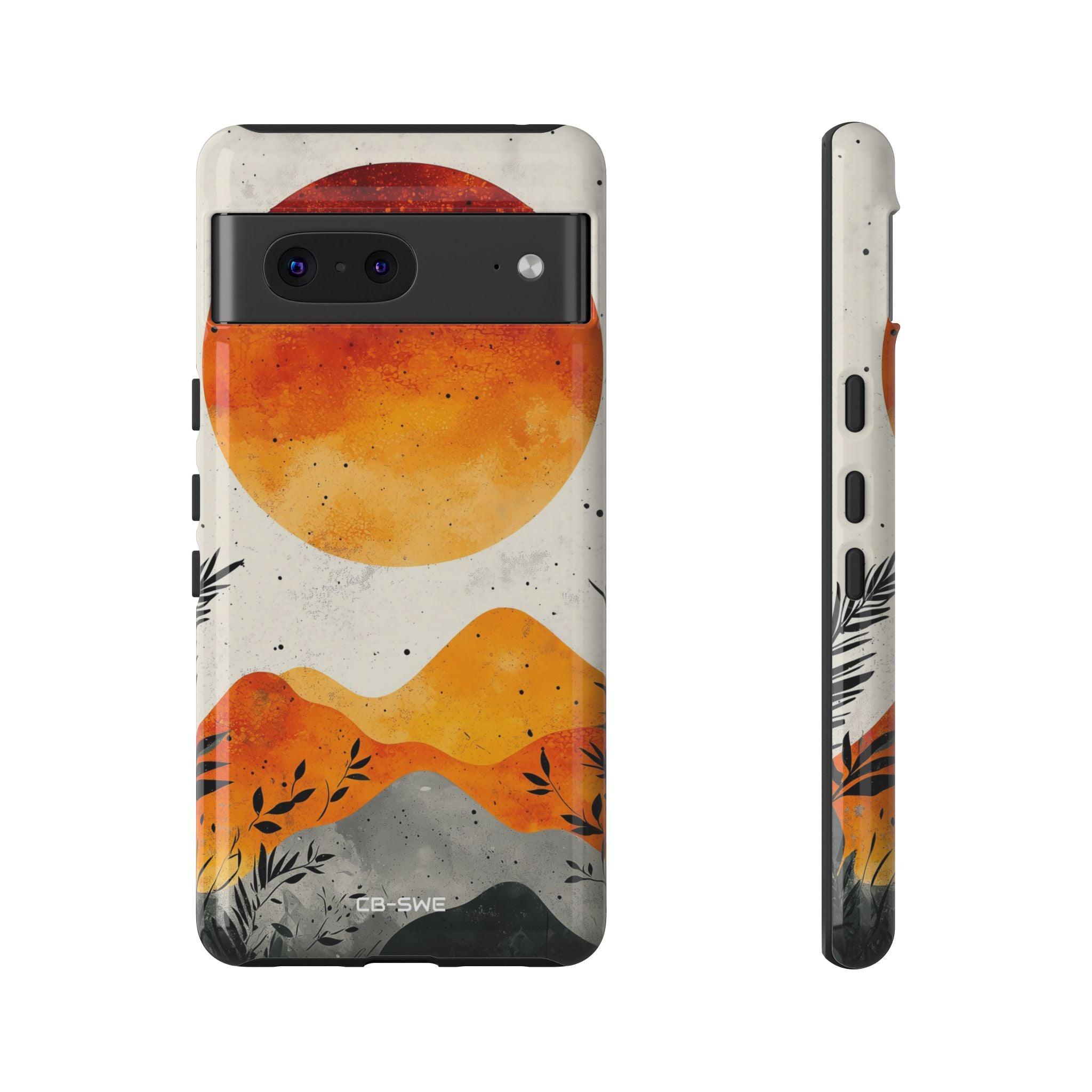 Sun Illuminates Mountains - Google Pixel Case