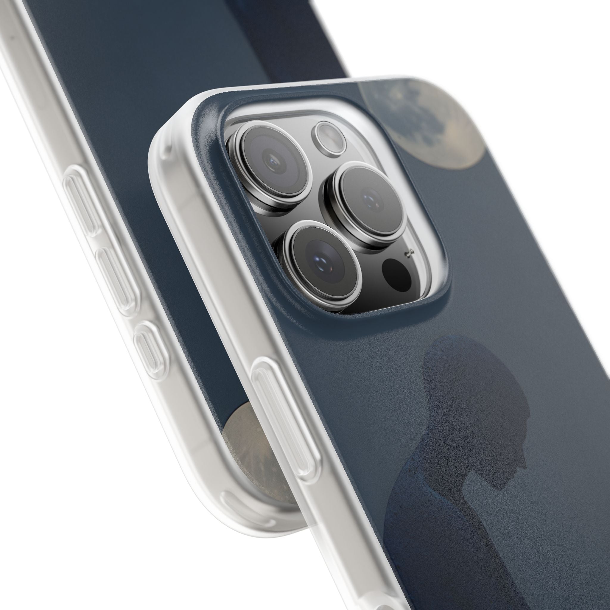 Moonlit Contemplation iPhone 16 Pro Case - Soft