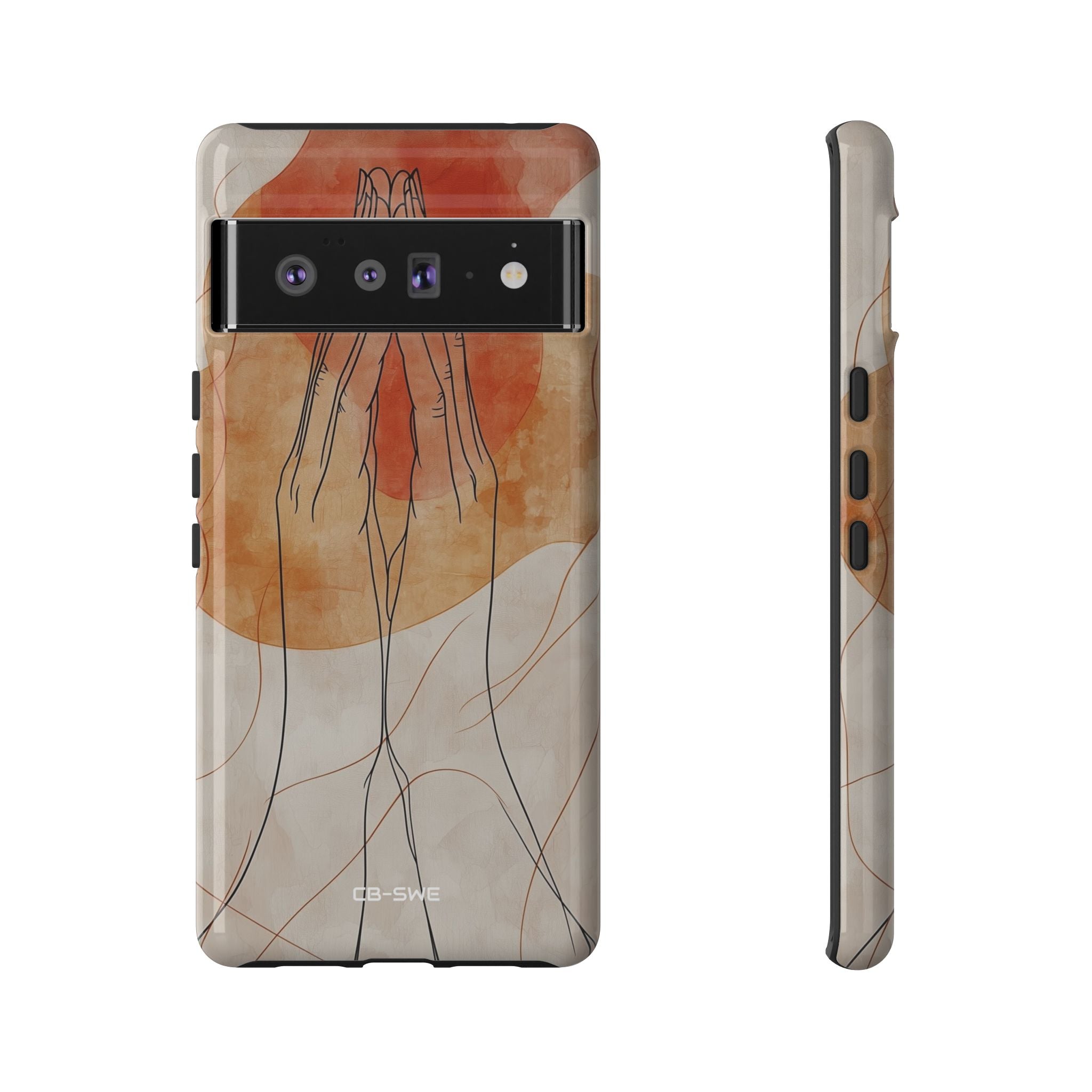 Hands Embrace Light - Google Pixel Case