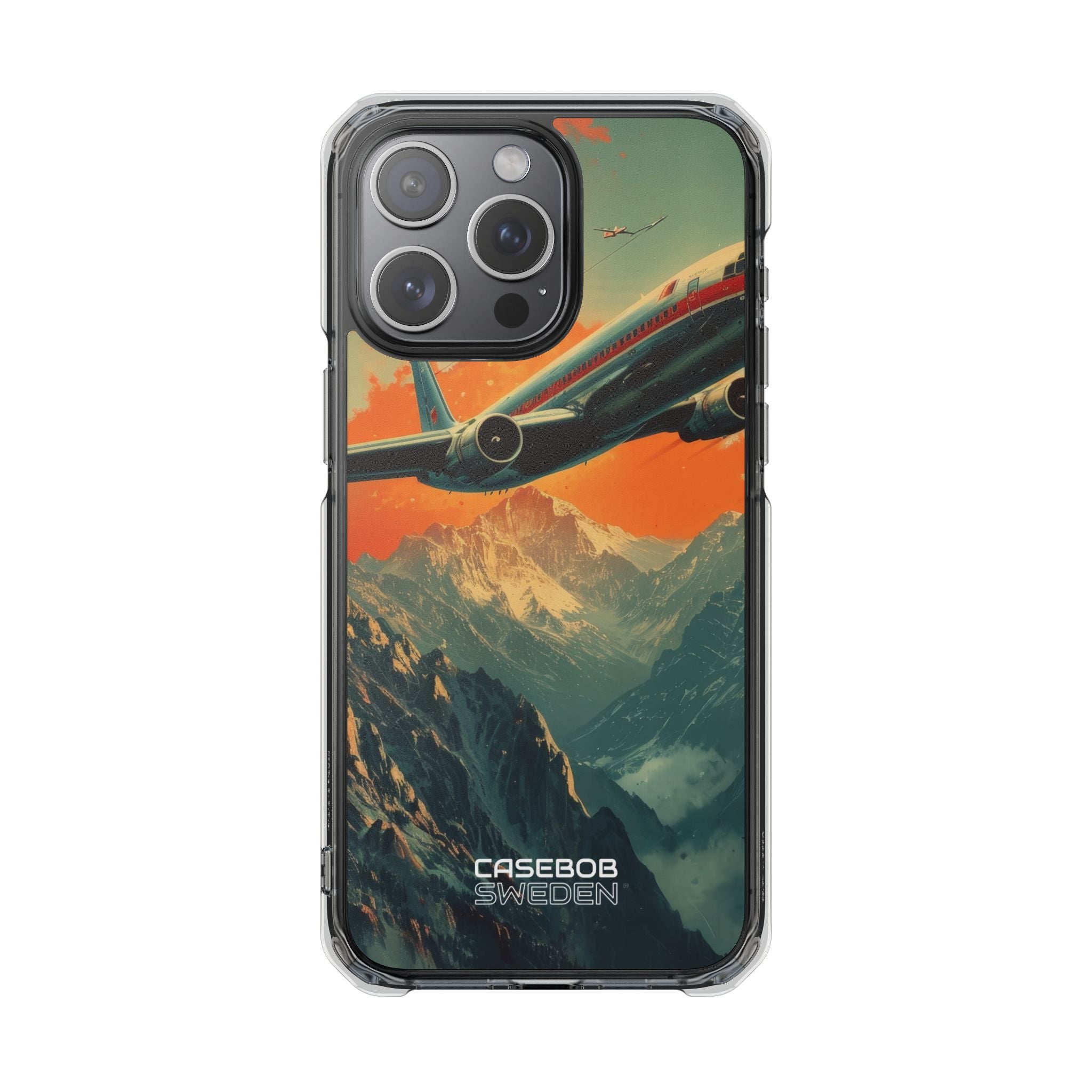 Soaring Mountain Flight iPhone 15 - Impact Clear+