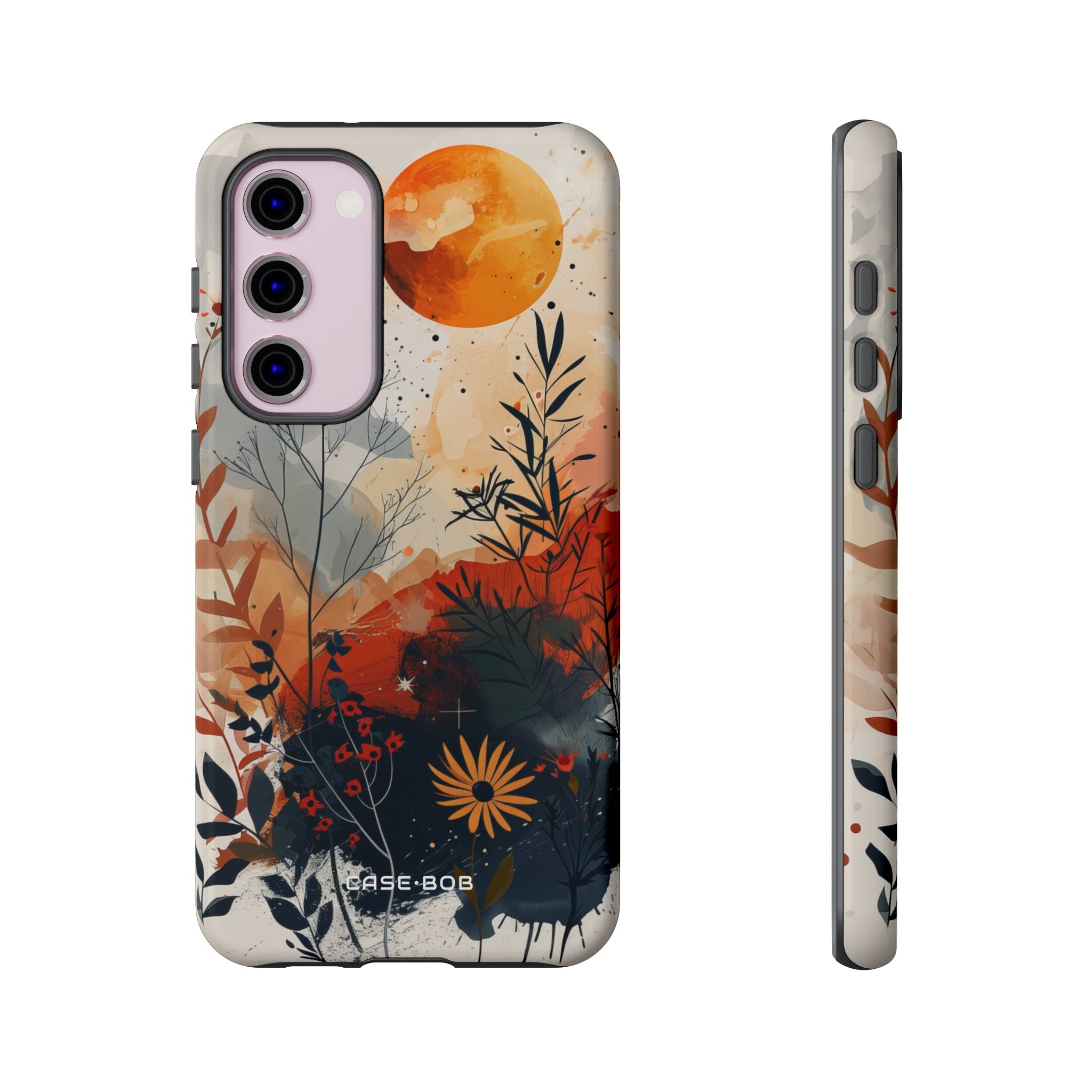 Orange Solstice Samsung S23 Plus Case - Tough