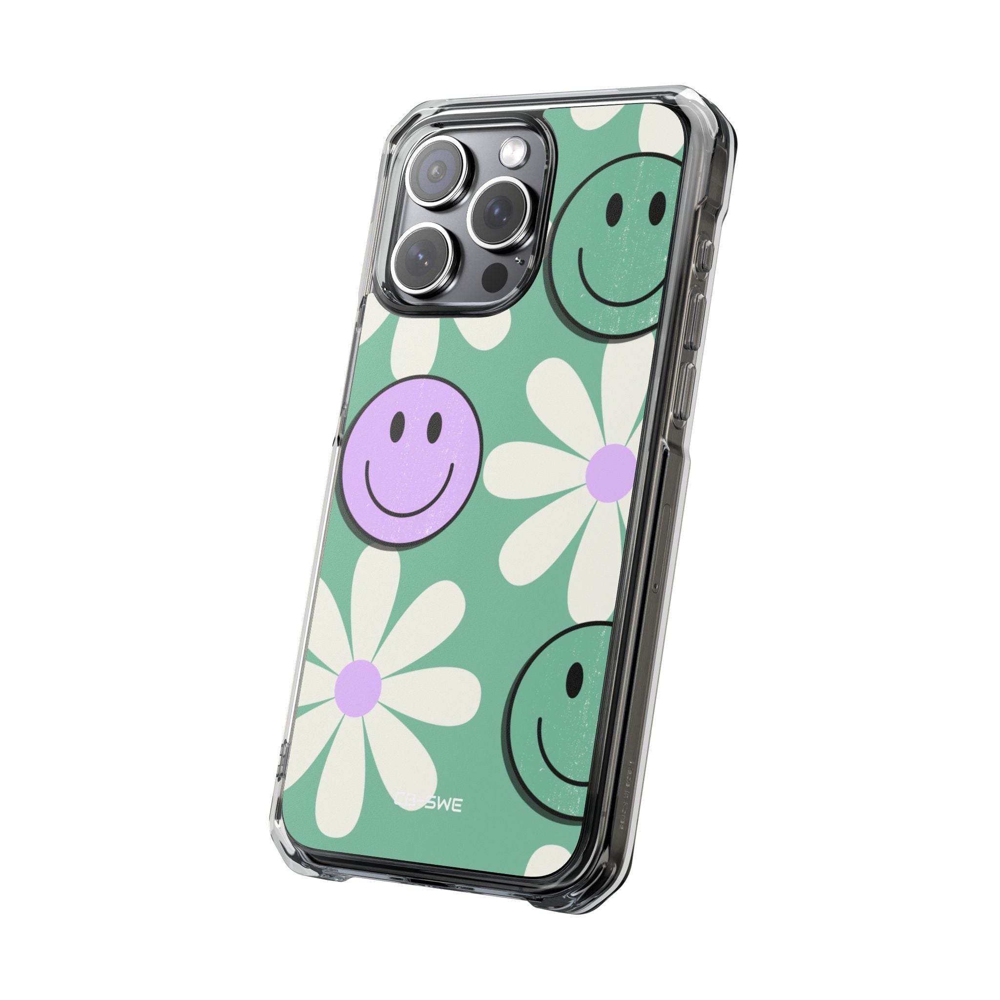Playful Retro Blooms iPhone Case - Impact