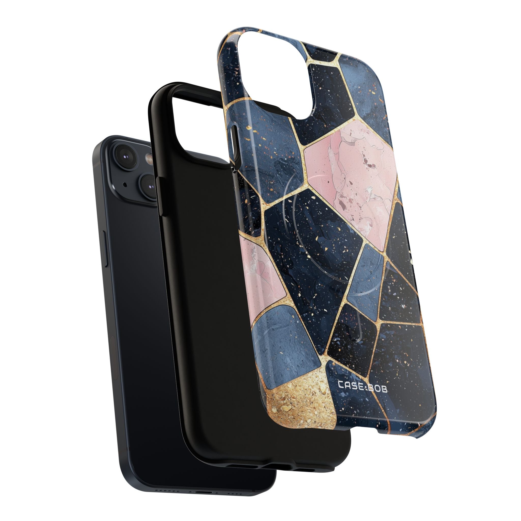 Golden Mosaic iPhone 14 Plus Case - Tough+