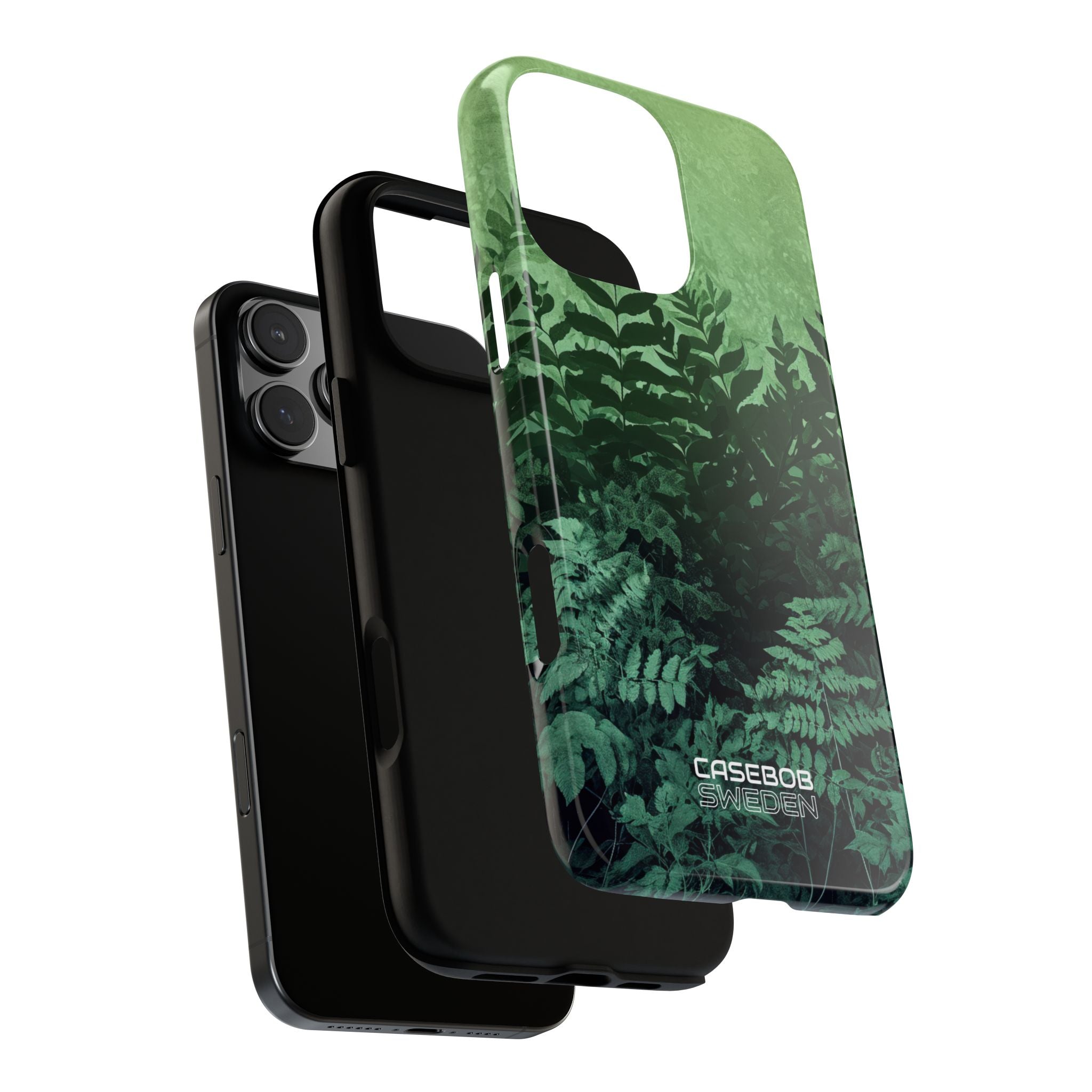 Verdant Fern Silhouettes iPhone 16 - Tough