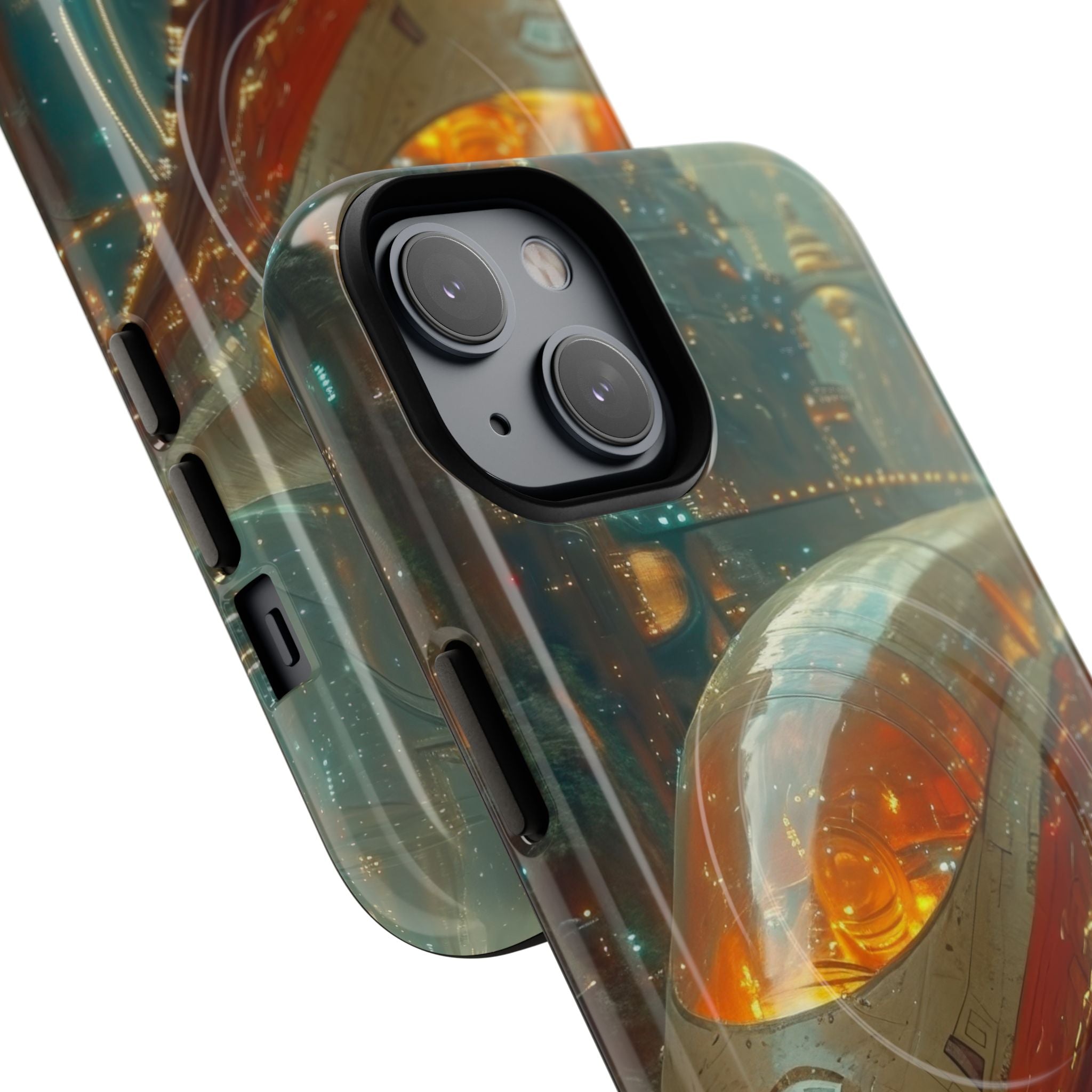 Futuristic Train Odyssey iPhone 14 - Tough+