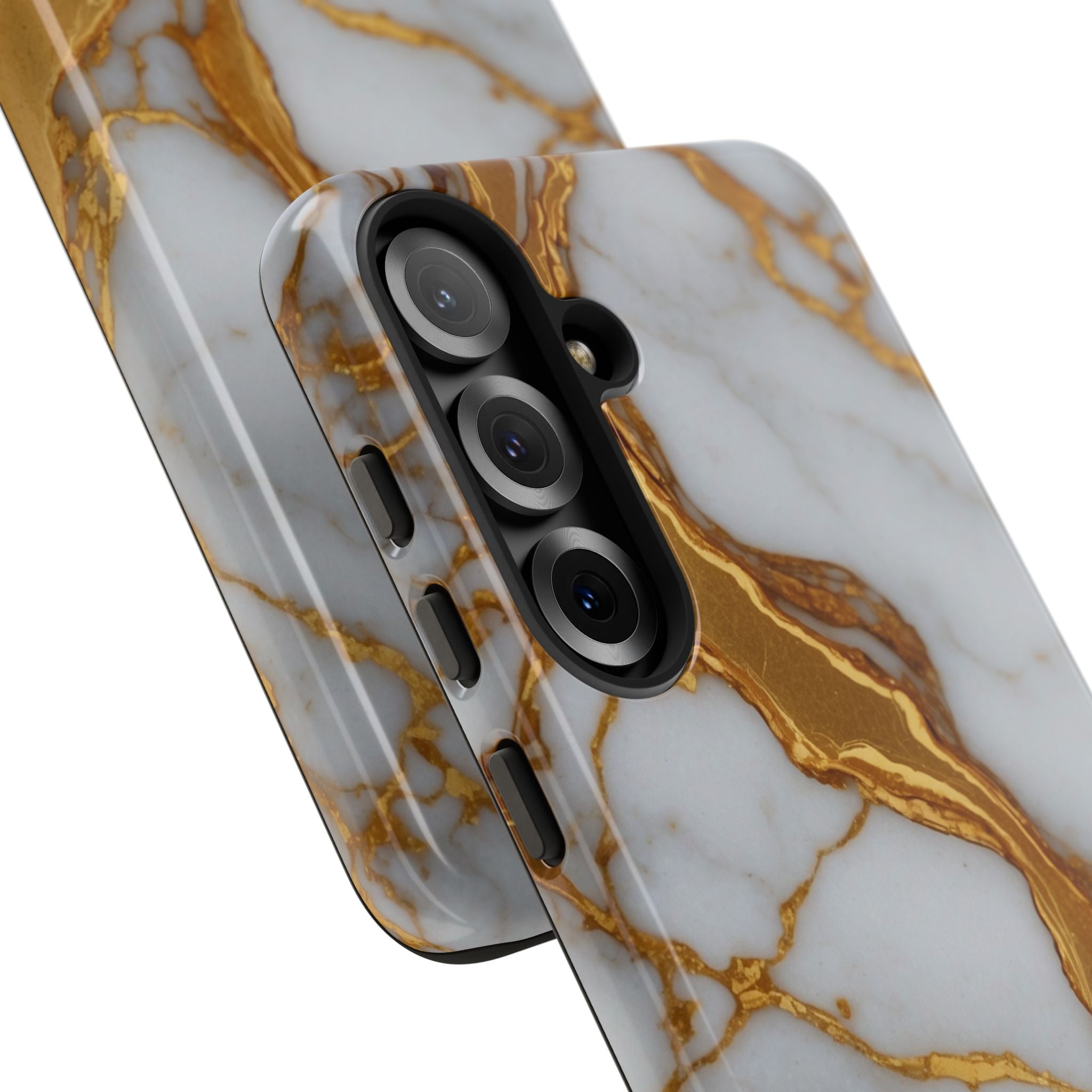 Golden Veins Flow - Samsung Case
