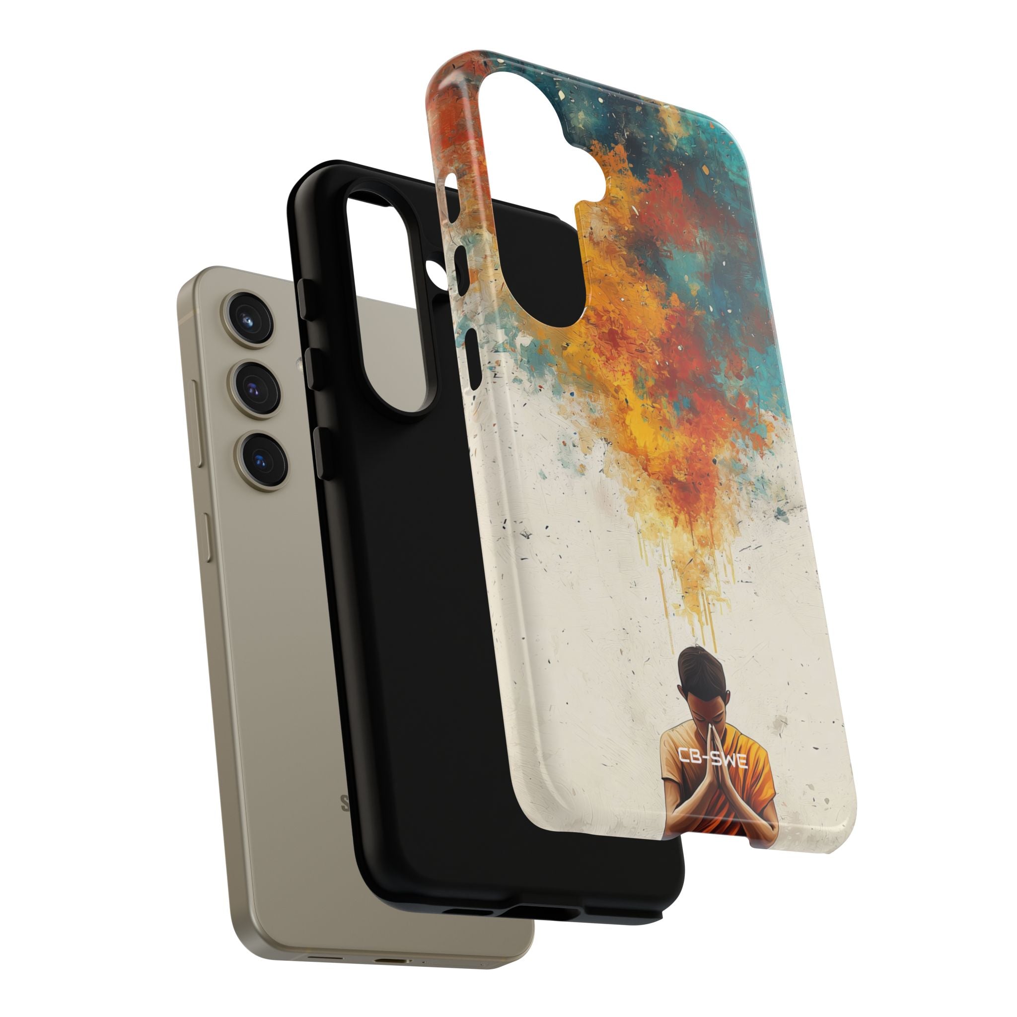 Monk Embracing Enlightenment - Samsung Case