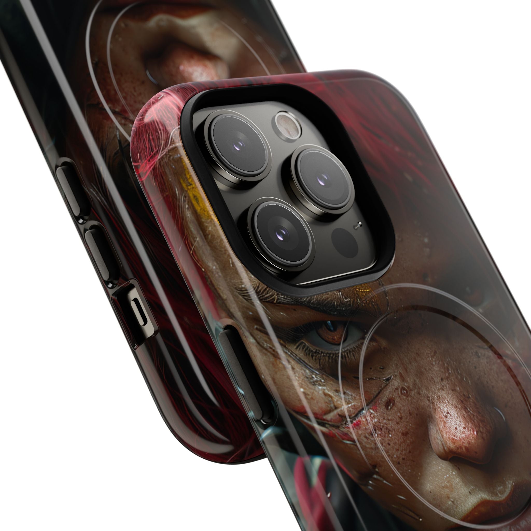 Ritratto Ribelle Cyberpunk iPhone 14 - Tough+