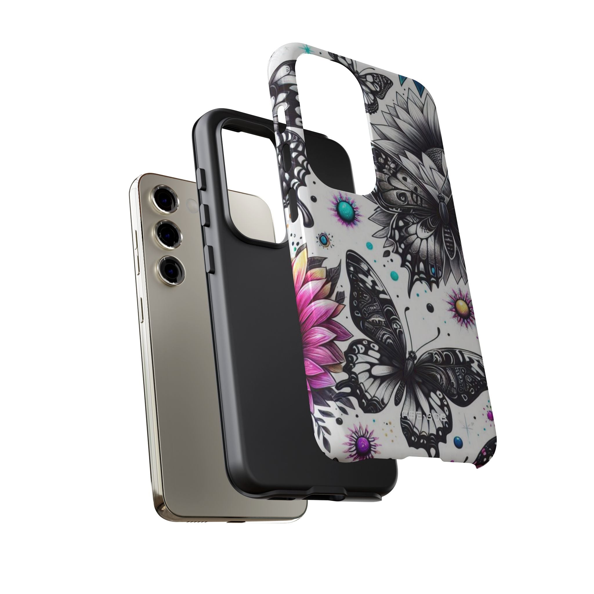 Butterfly Bloom Samsung S23 Case - Tough