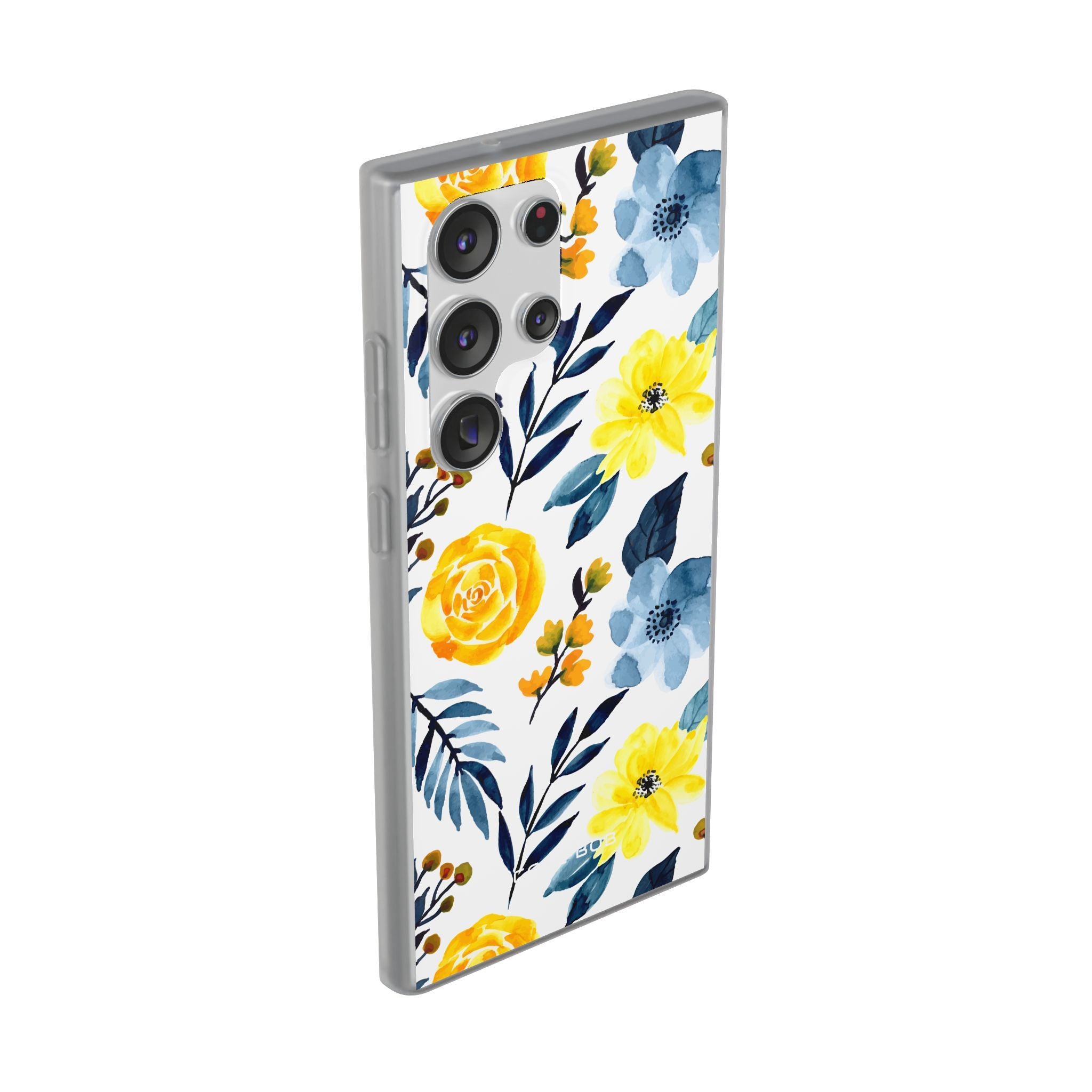 Golden Bloom Samsung S23 Ultra Case - Soft