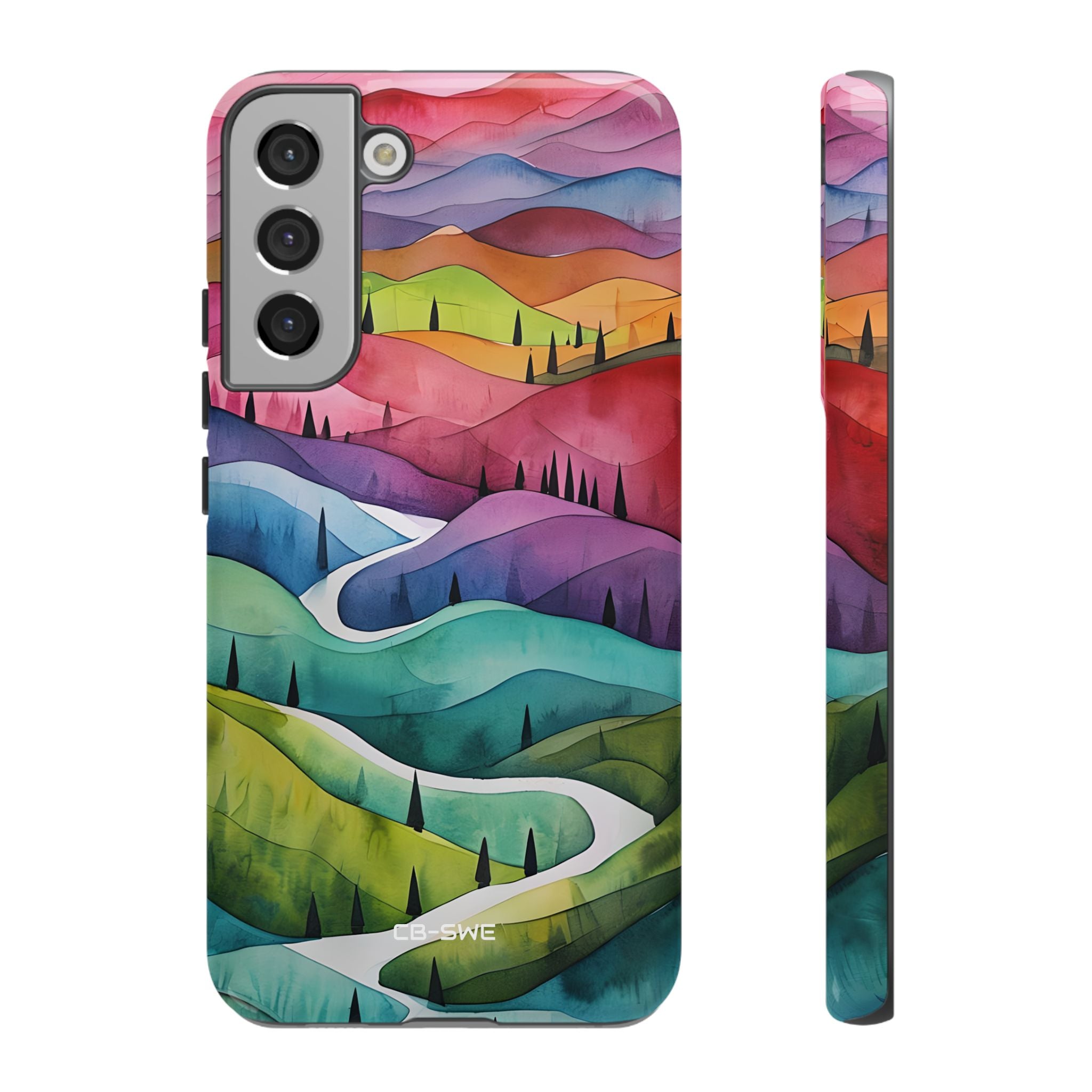 Whimsical Colorful Valleys - Samsung Case