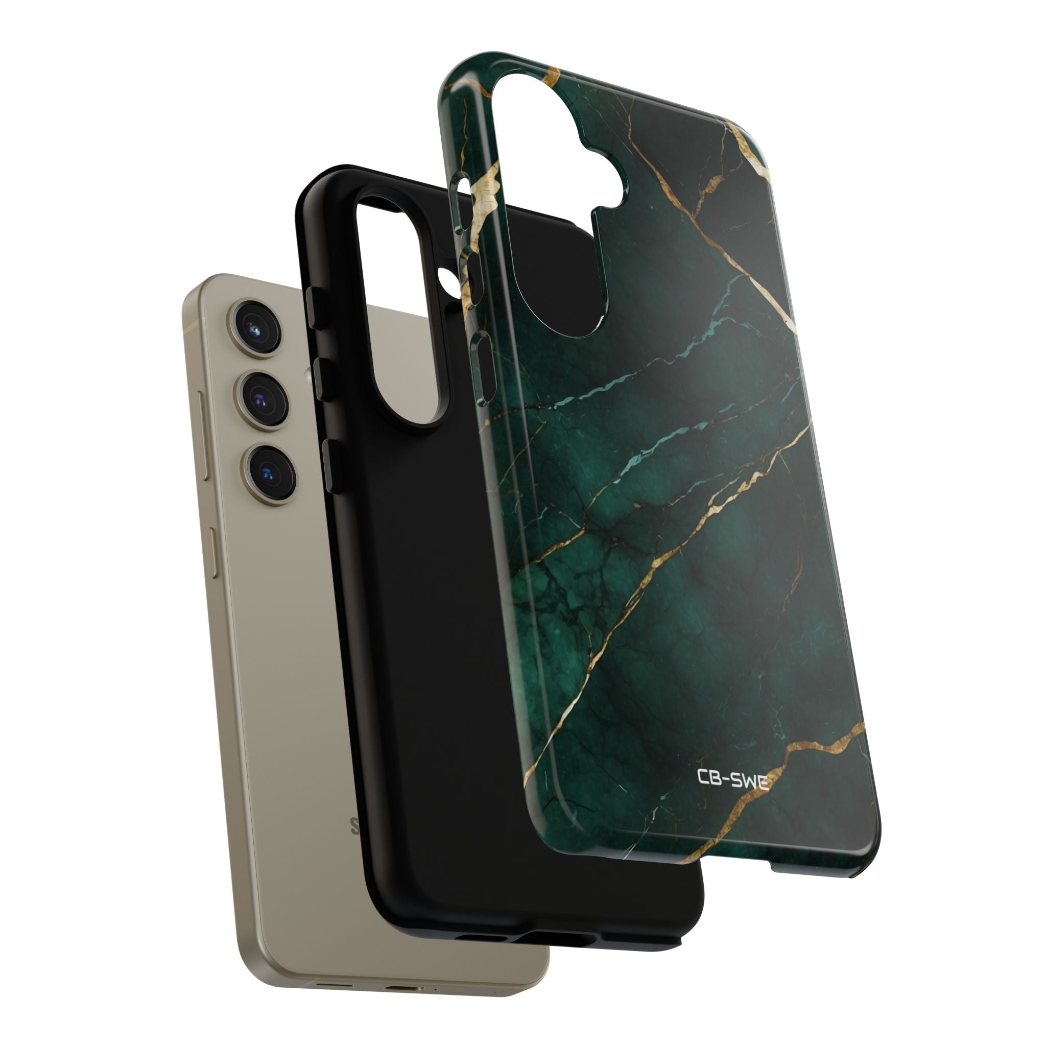 Emerald Veins Flow - Samsung Case