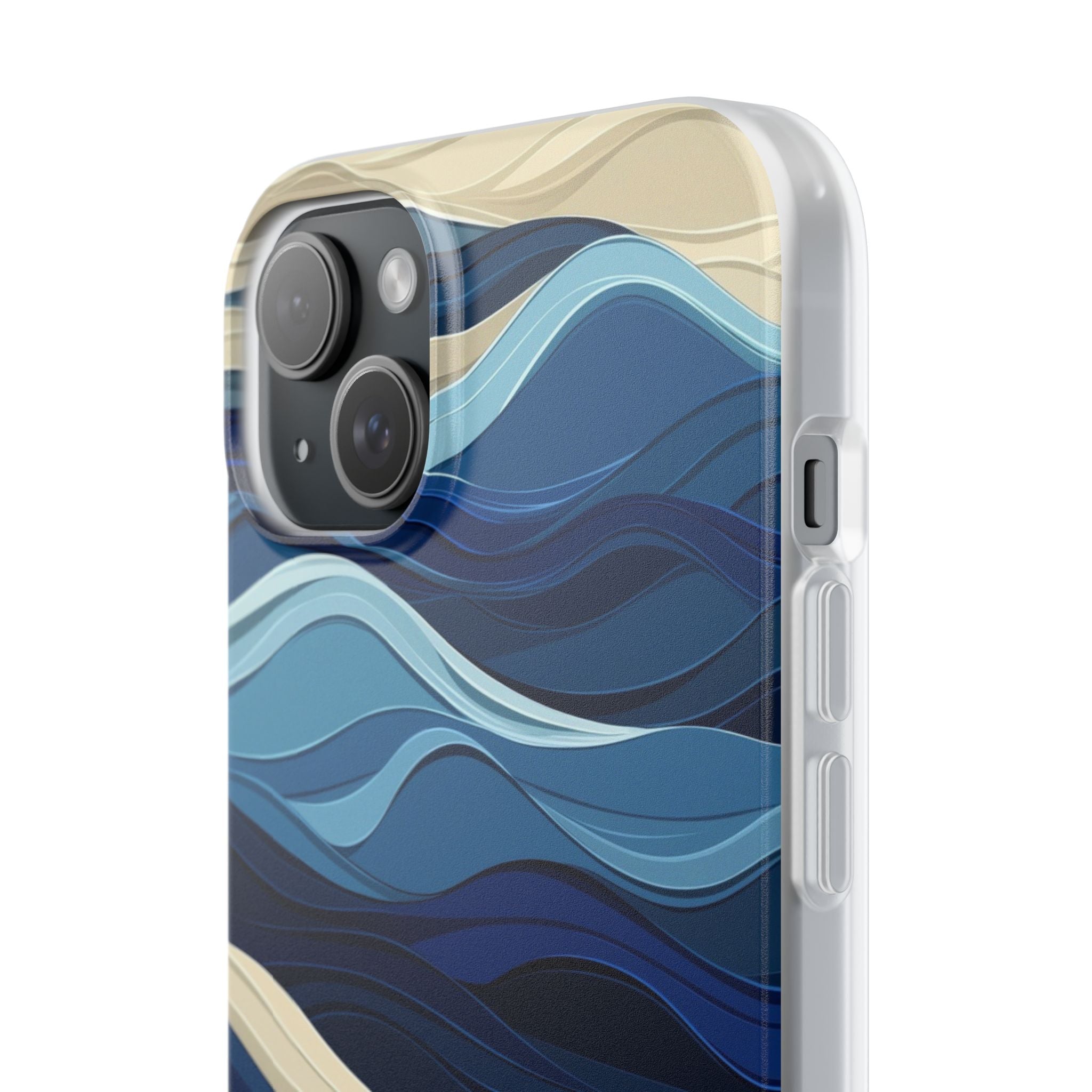 Ocean Rhythm iPhone 15 Plus Case - Soft