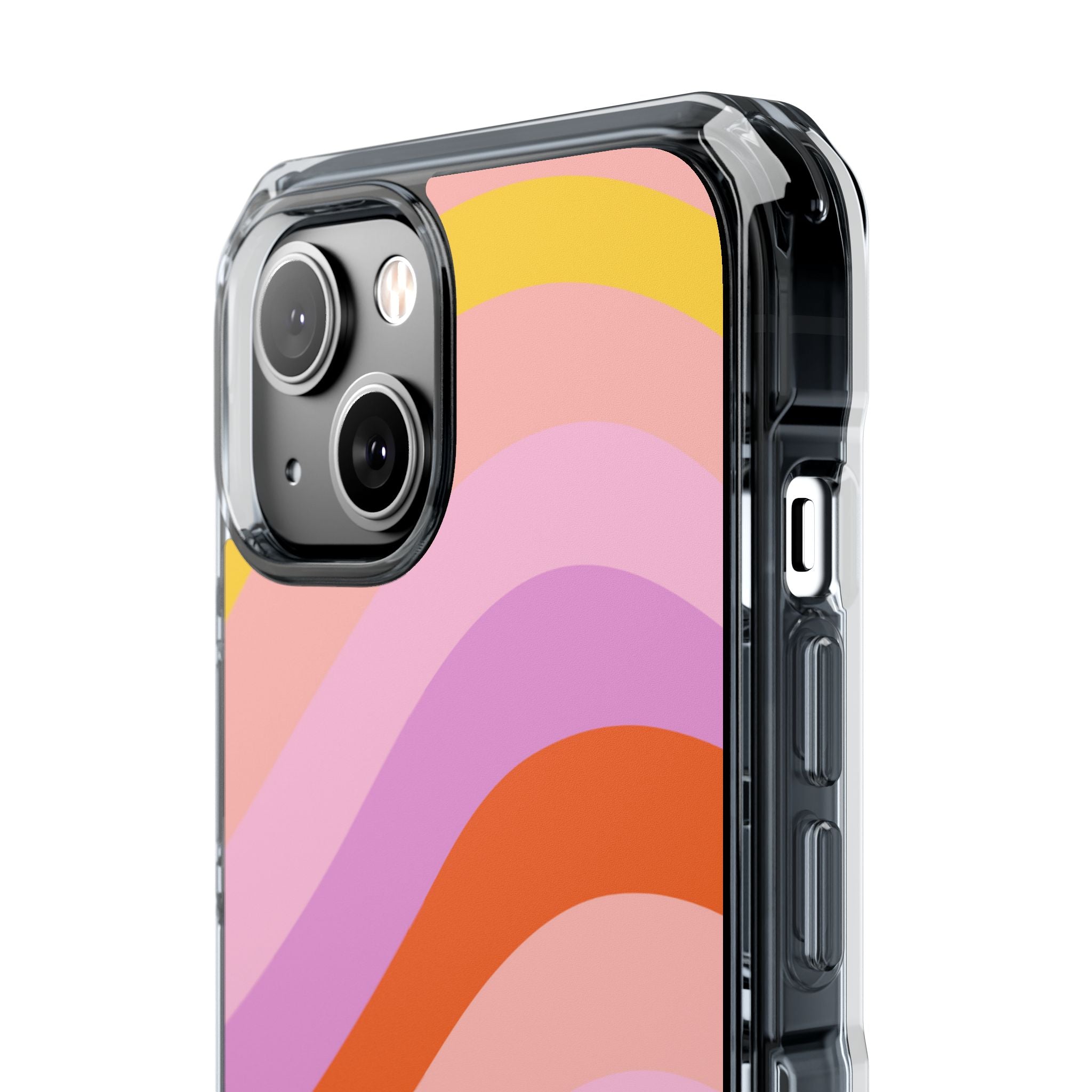 Fluid Color Waves iPhone Case - Impact
