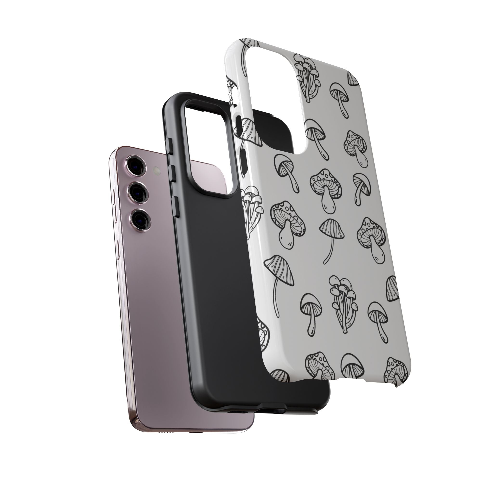 Mushroom Line Play - Samsung Case