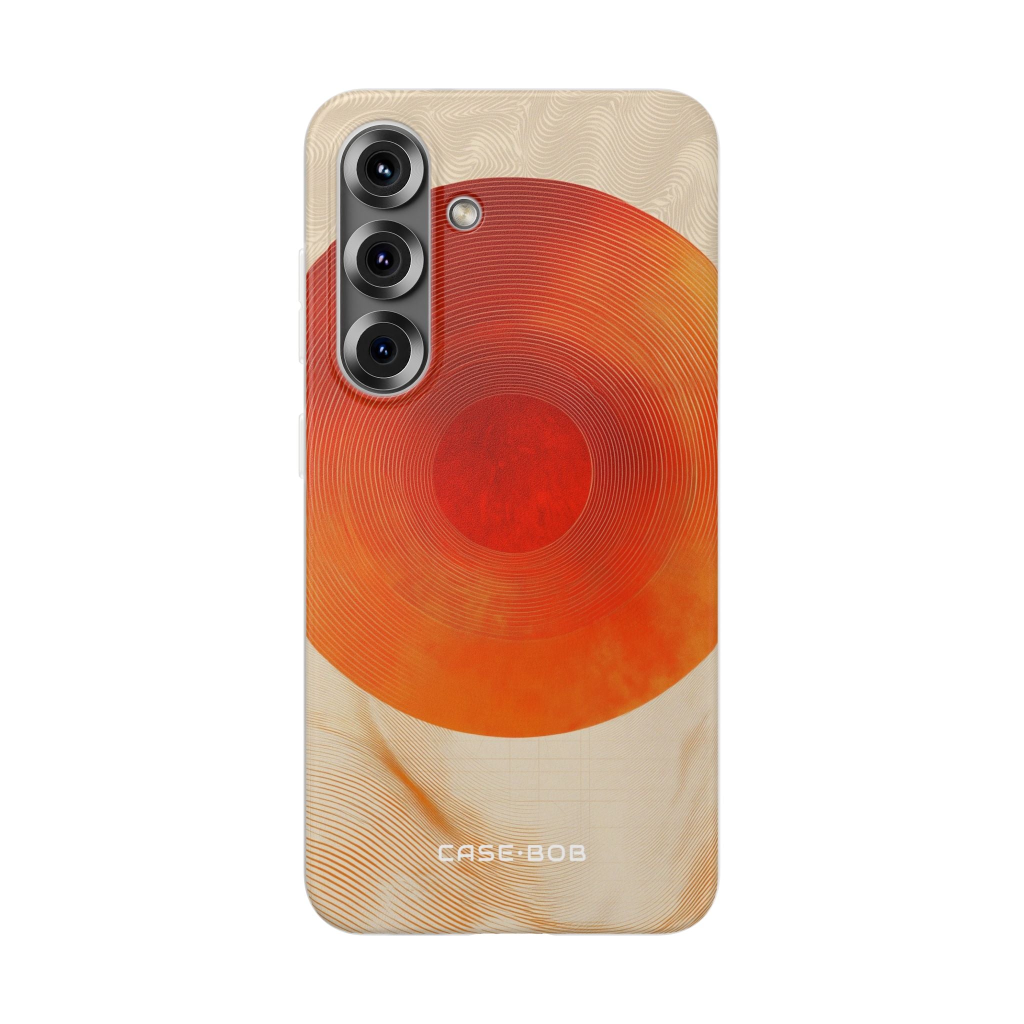 Sunburst Swirl Samsung S25 Case - Soft
